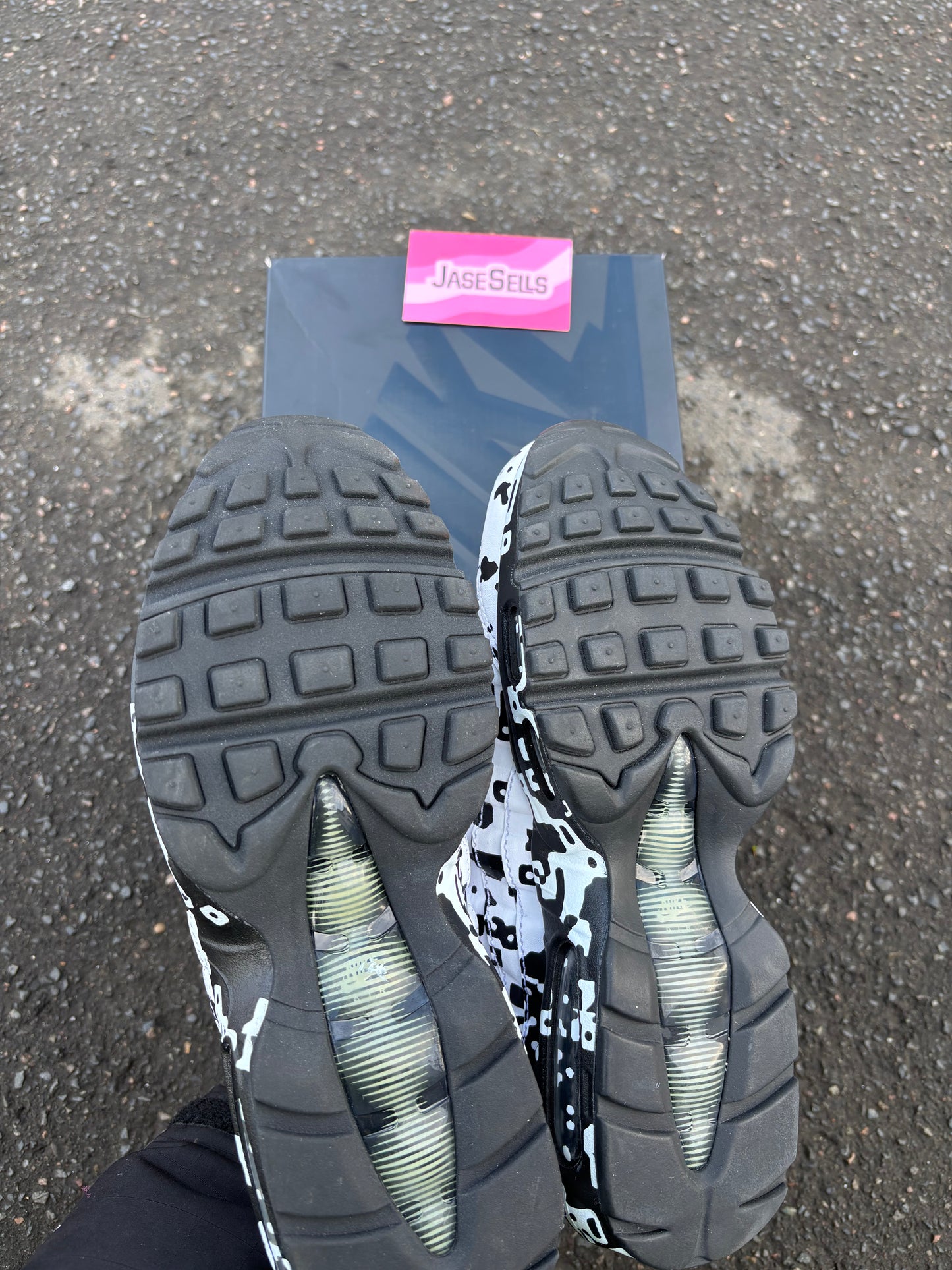 Nike Air Max 95/Cav Empt 'White' UK7 BN