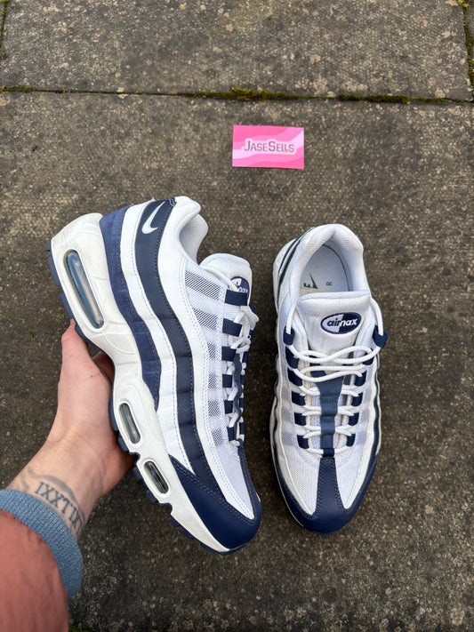Nike Air Max 95 'White/Midnight Navy' UK9