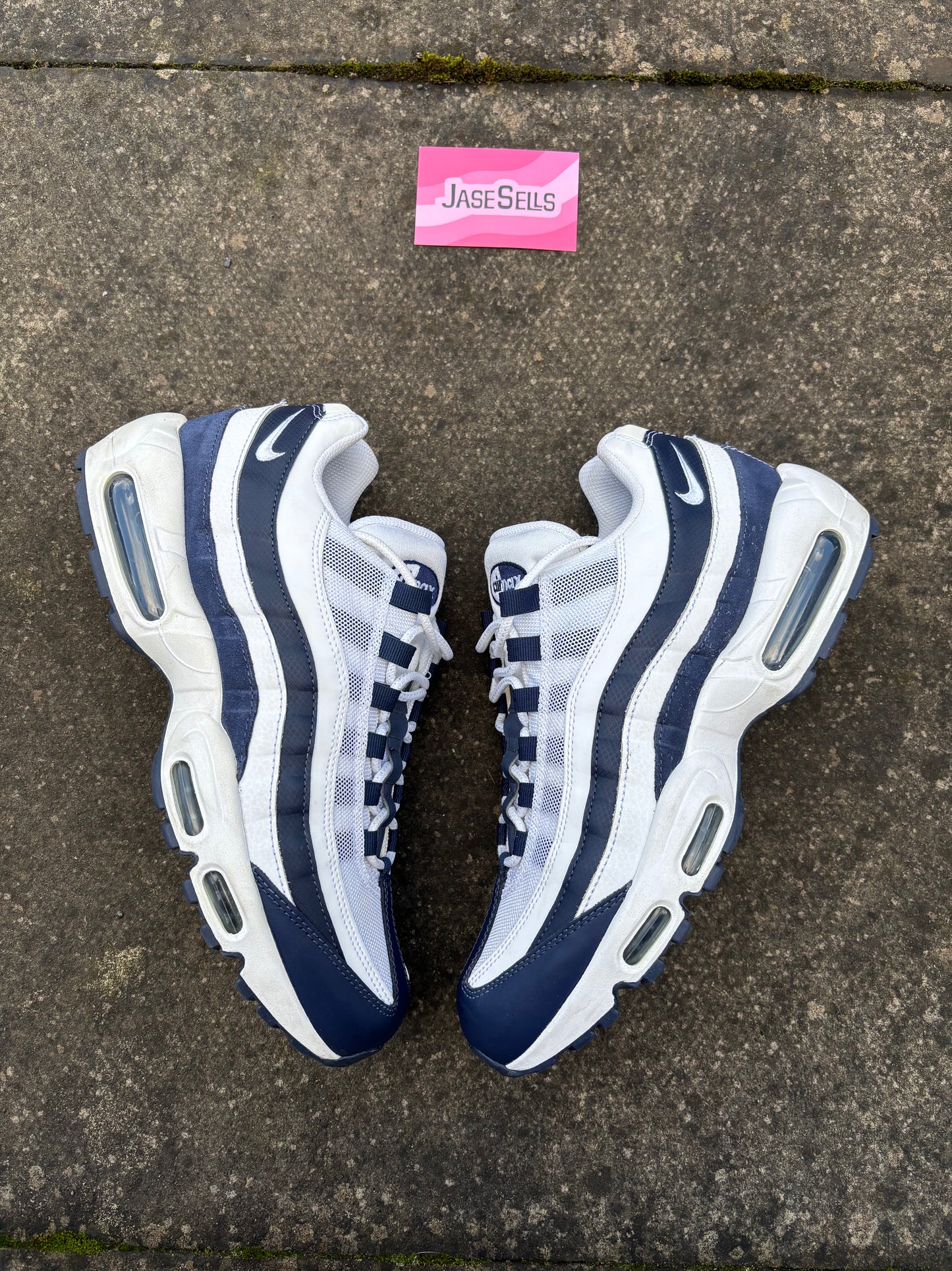 Nike Air Max 95 'White/Midnight Navy' UK9