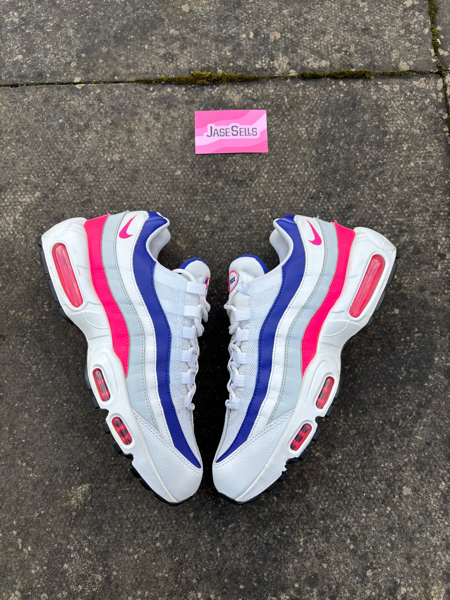 Nike Air Max 95 'White/Hyper Pink' UK9W