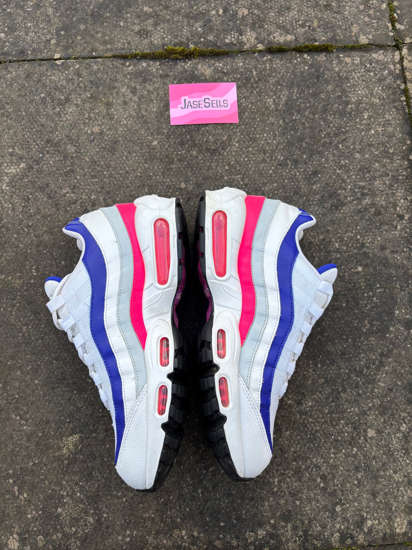 Nike Air Max 95 'White/Hyper Pink' UK9W