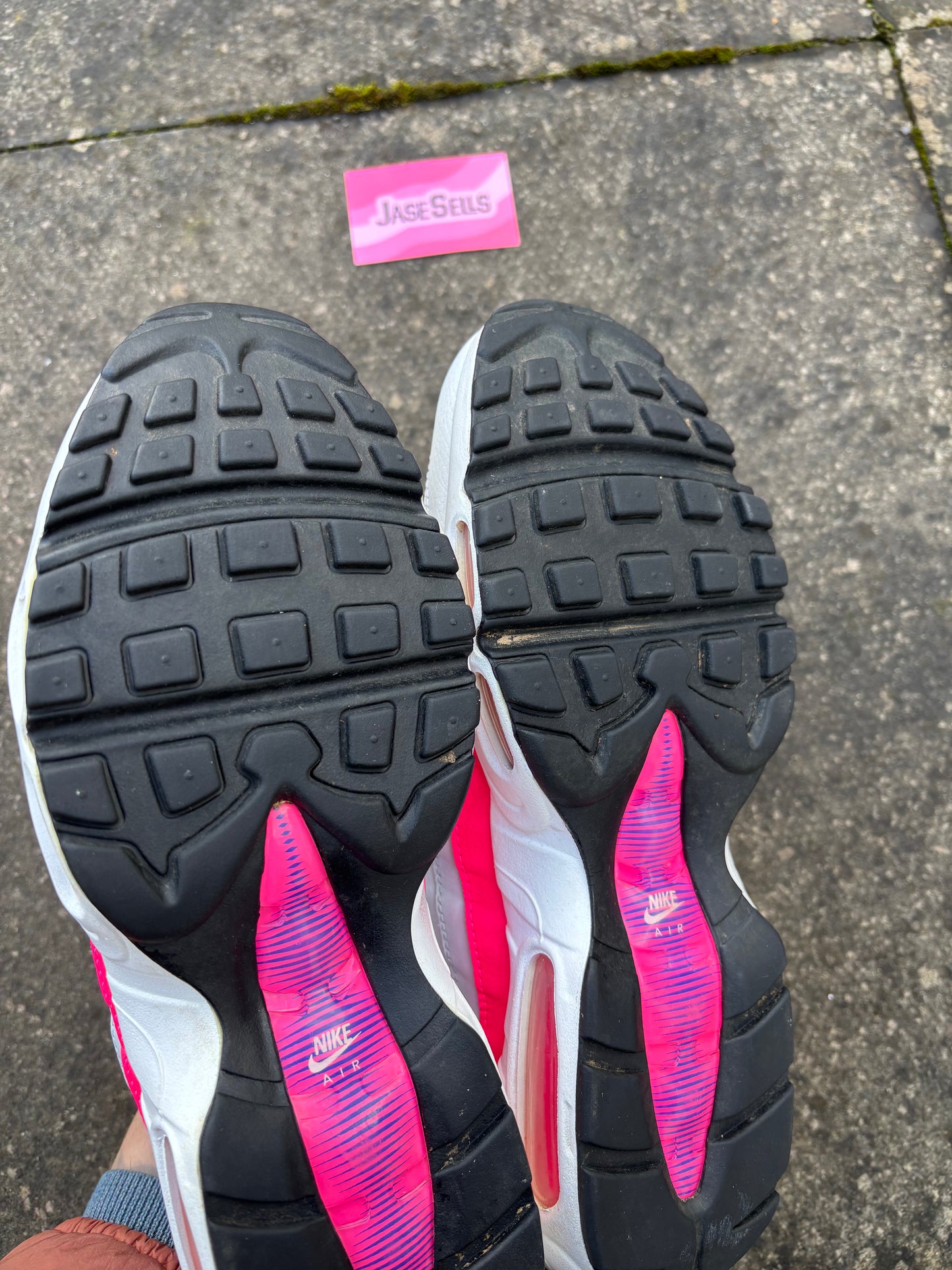 Nike Air Max 95 'White/Hyper Pink' UK9W