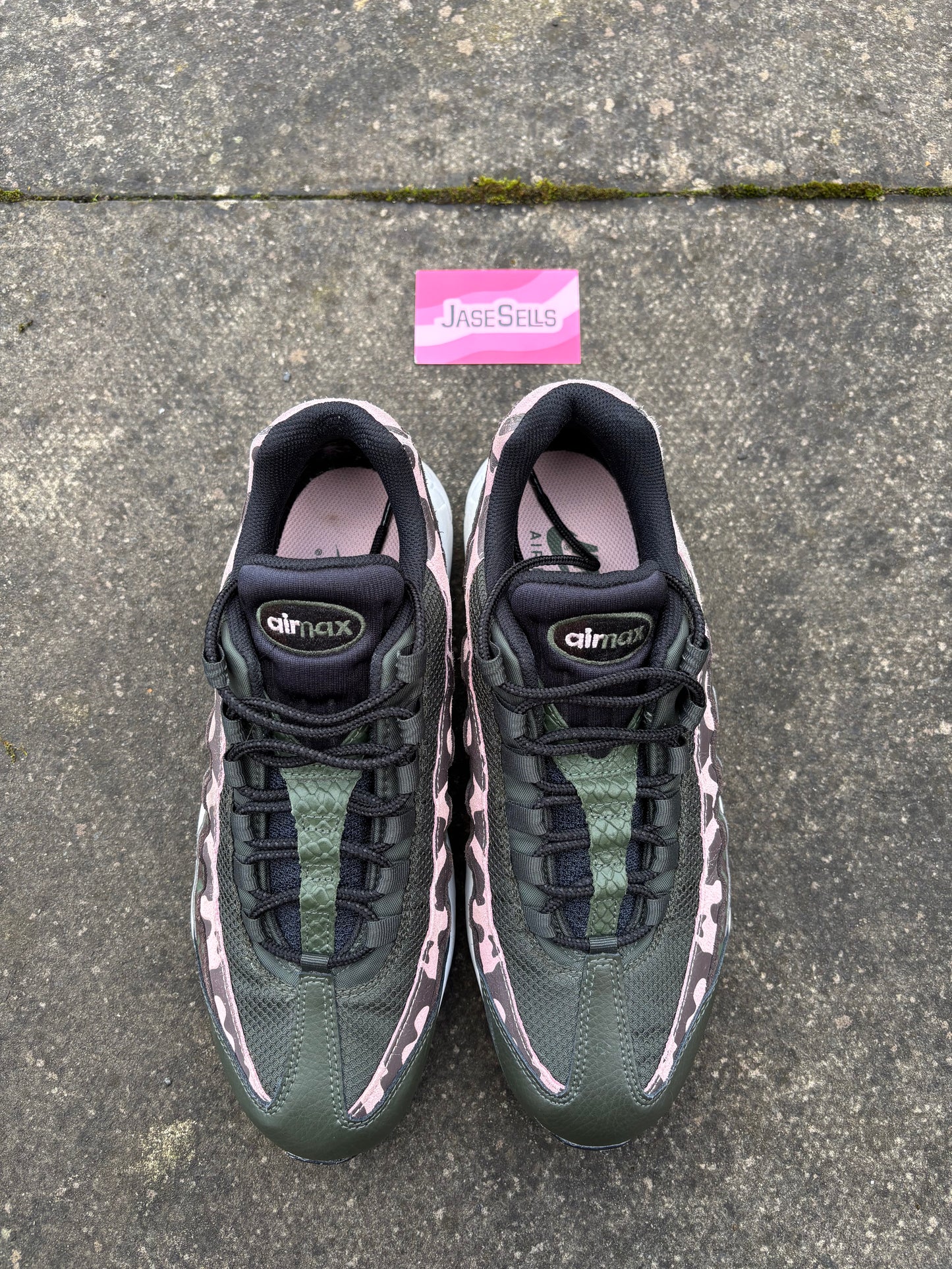 Nike Air Max 95 'Olive/Pink Camo' UK9W