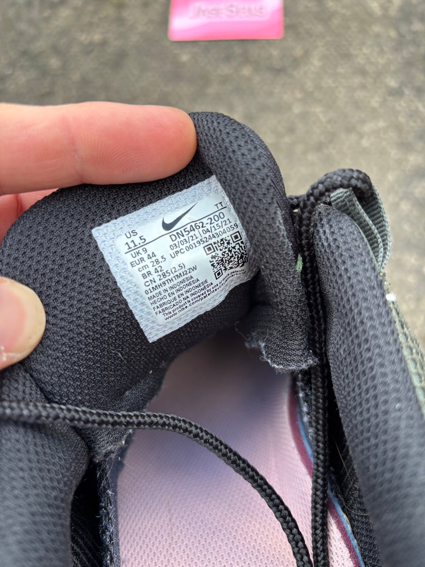 Nike Air Max 95 'Olive/Pink Camo' UK9W