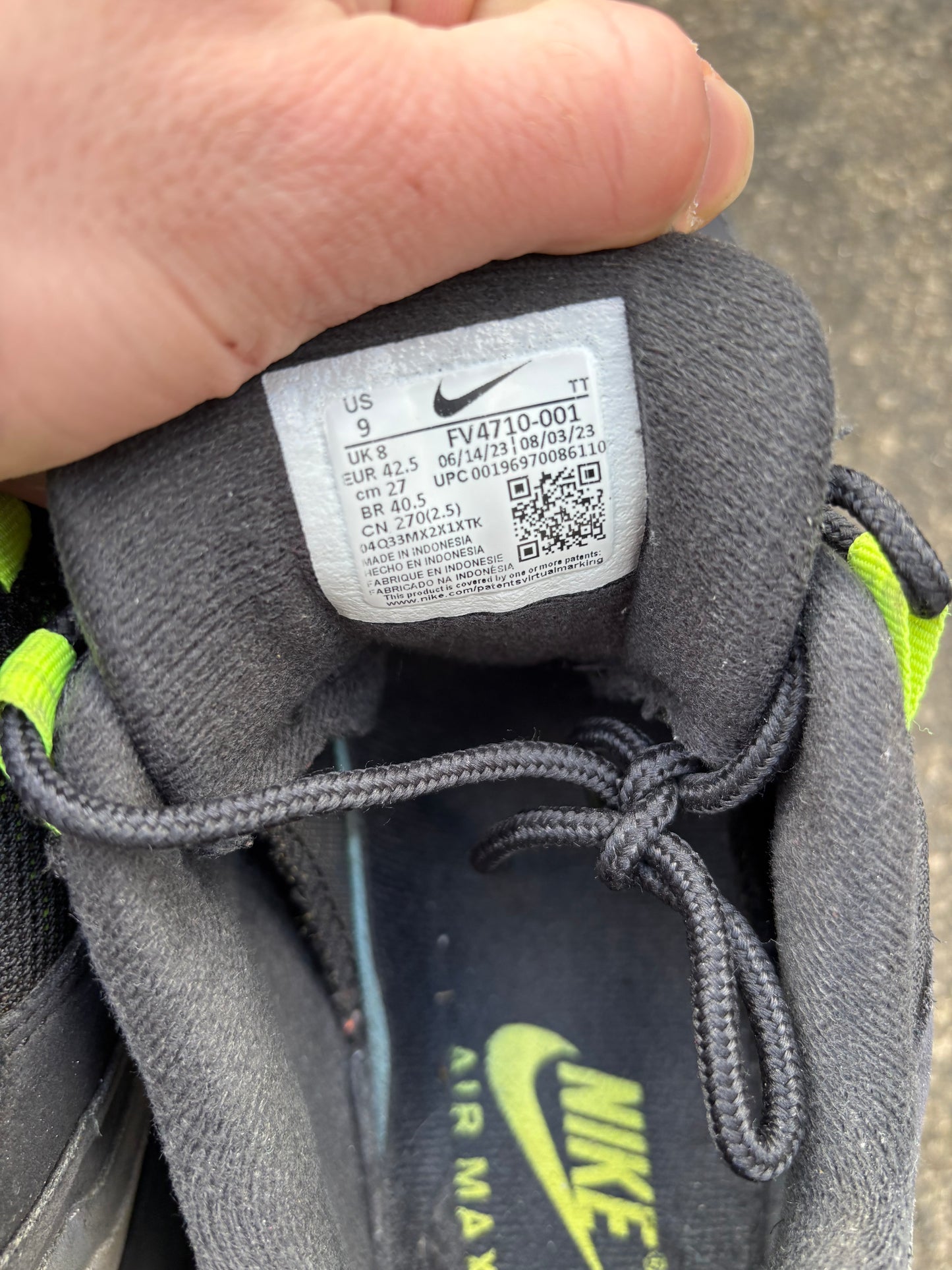 Nike Air Max 95 'Reverse Neon' UK8