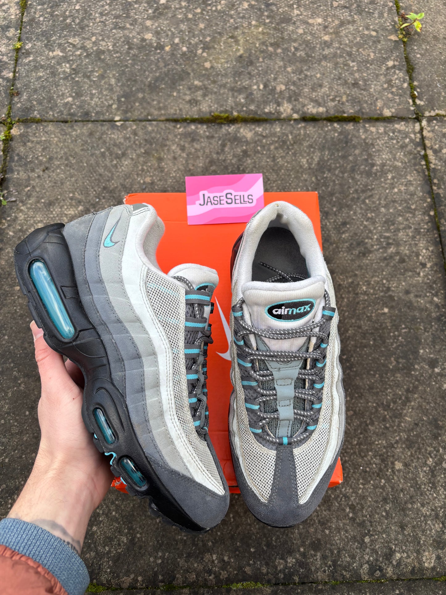 Nike Air Max 95 'Baltic Blue' UK7