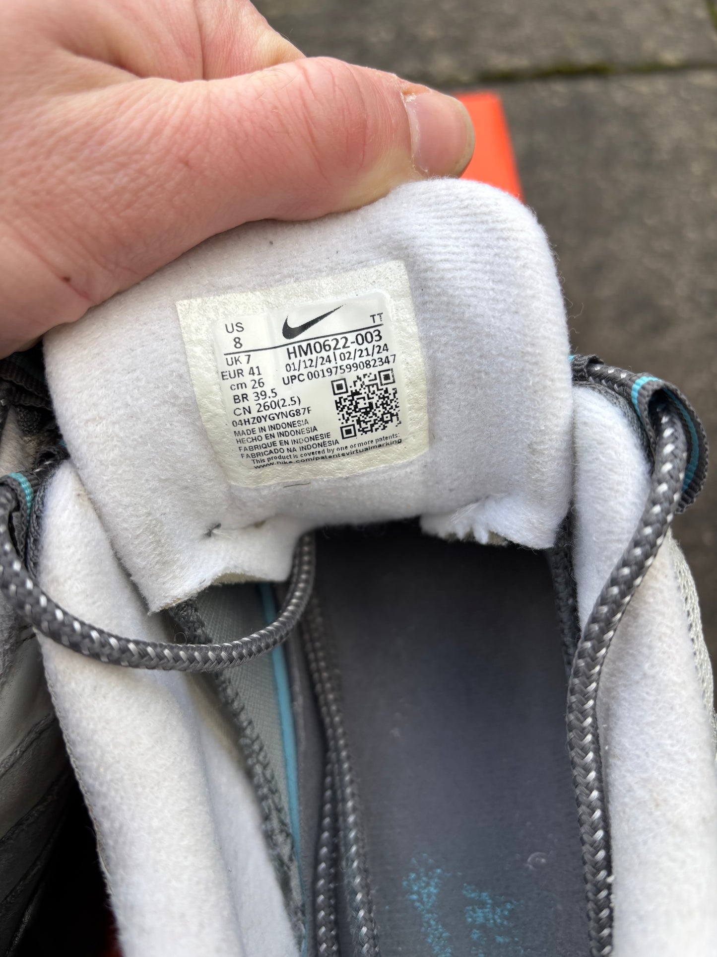 Nike Air Max 95 'Baltic Blue' UK7