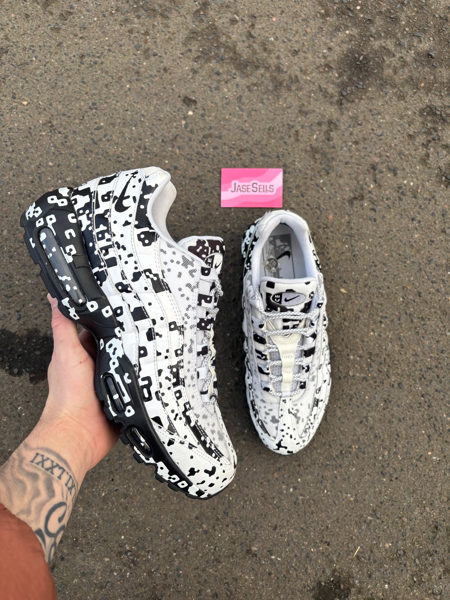 Nike Air Max 95/Cav Empt 'White' UK9.5