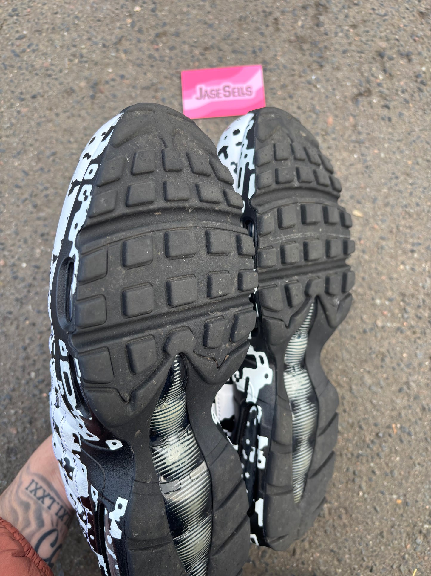 Nike Air Max 95/Cav Empt 'White' UK9.5