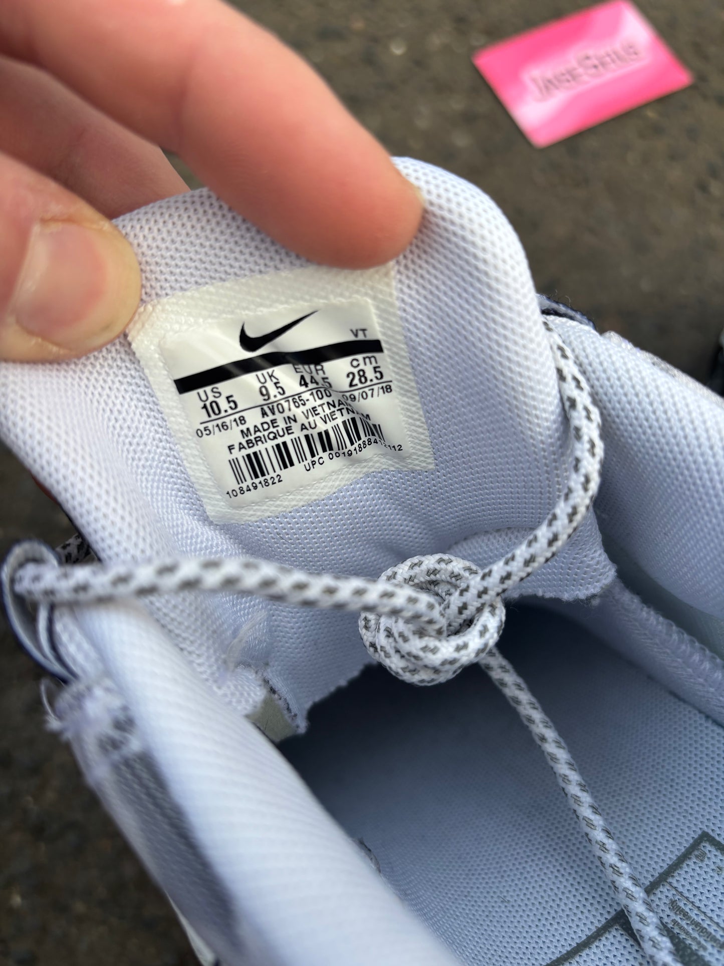 Nike Air Max 95/Cav Empt 'White' UK9.5