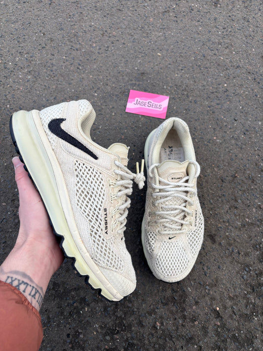 Nike Air Max 2013/STUSSY 'Fossil' UK7