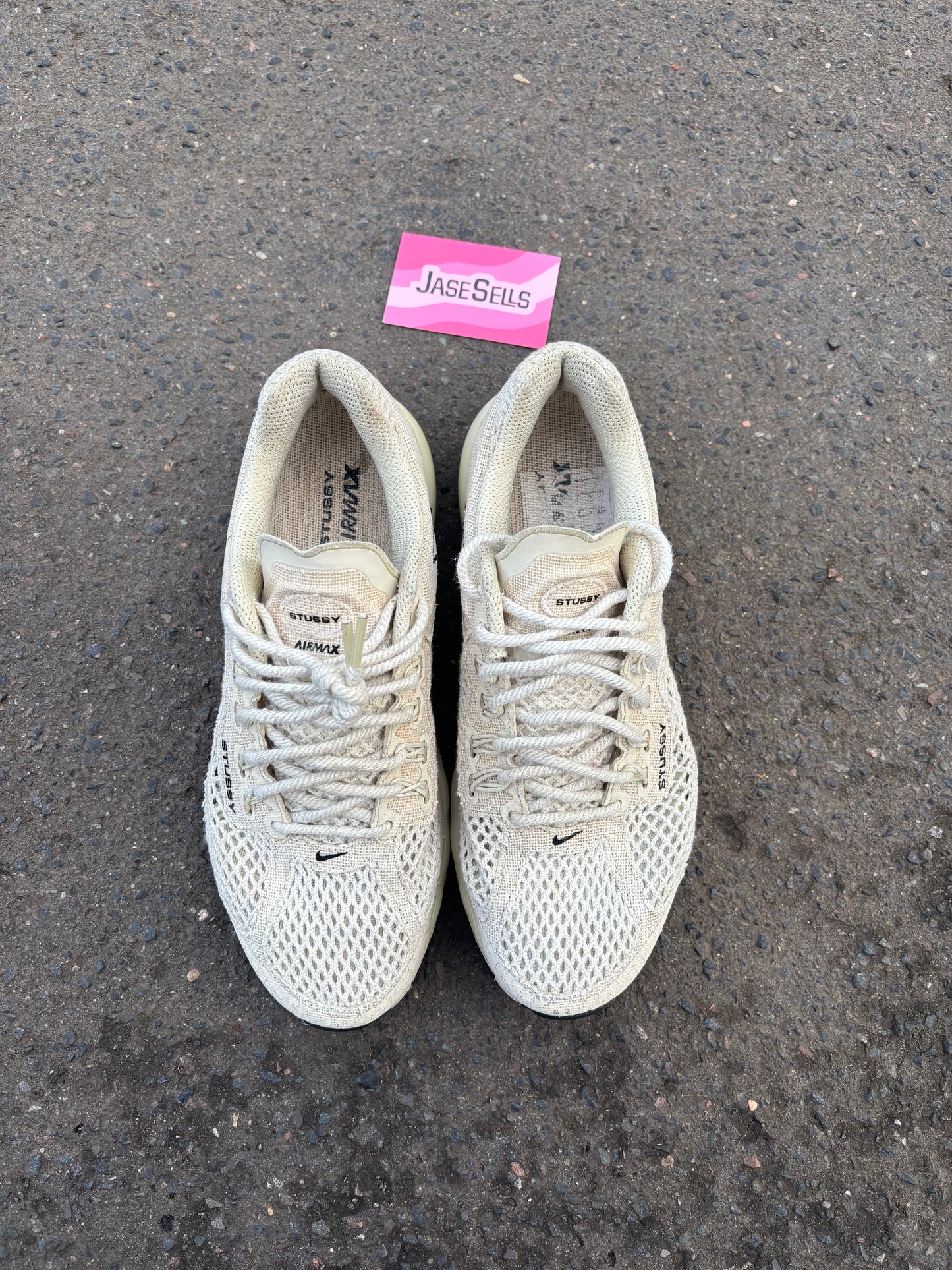 Nike Air Max 2013/STUSSY 'Fossil' UK7