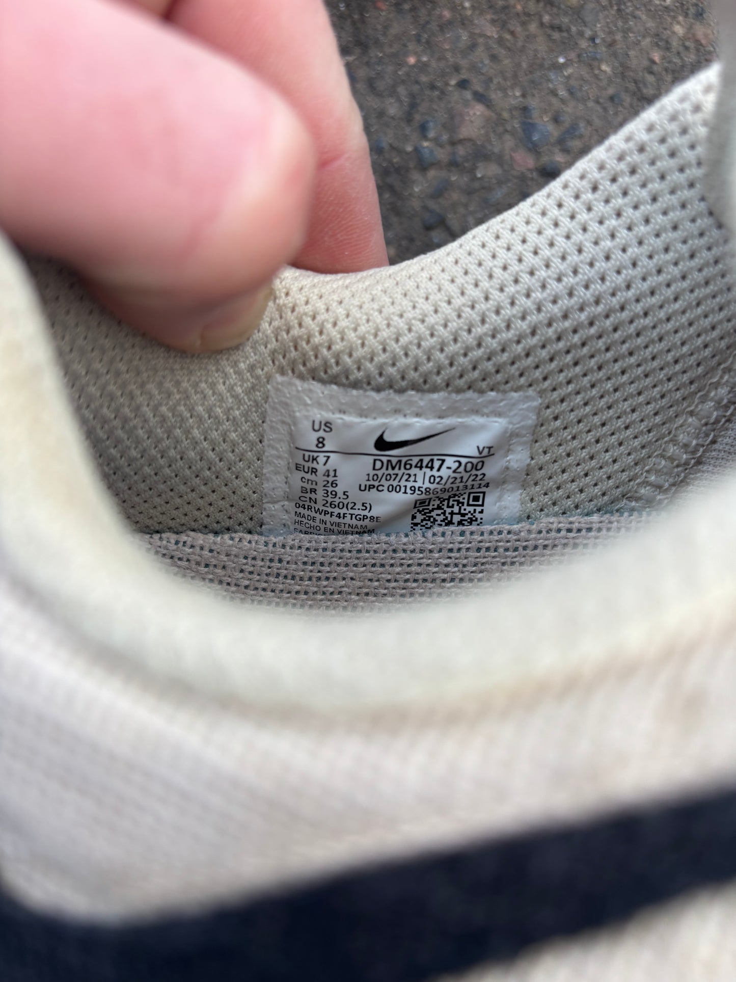 Nike Air Max 2013/STUSSY 'Fossil' UK7