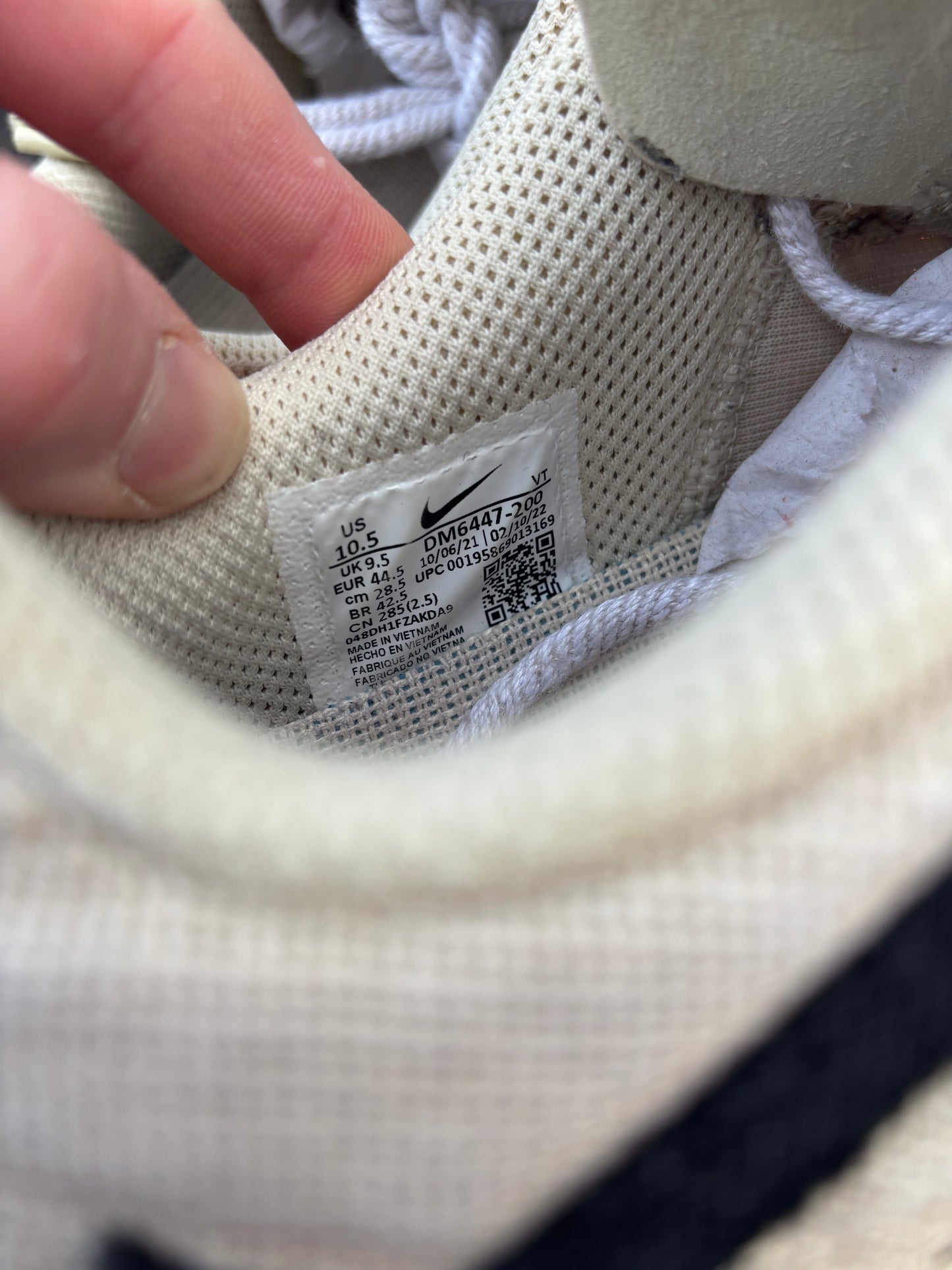 Nike Air Max 2013/STUSSY 'Fossil' UK9.5