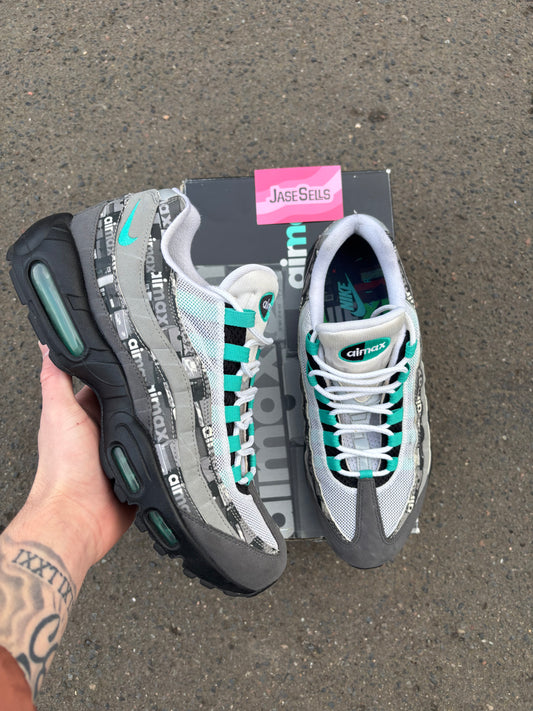 Nike Air Max 95/ATMOS 'We Love Nike Clear Jade' UK9