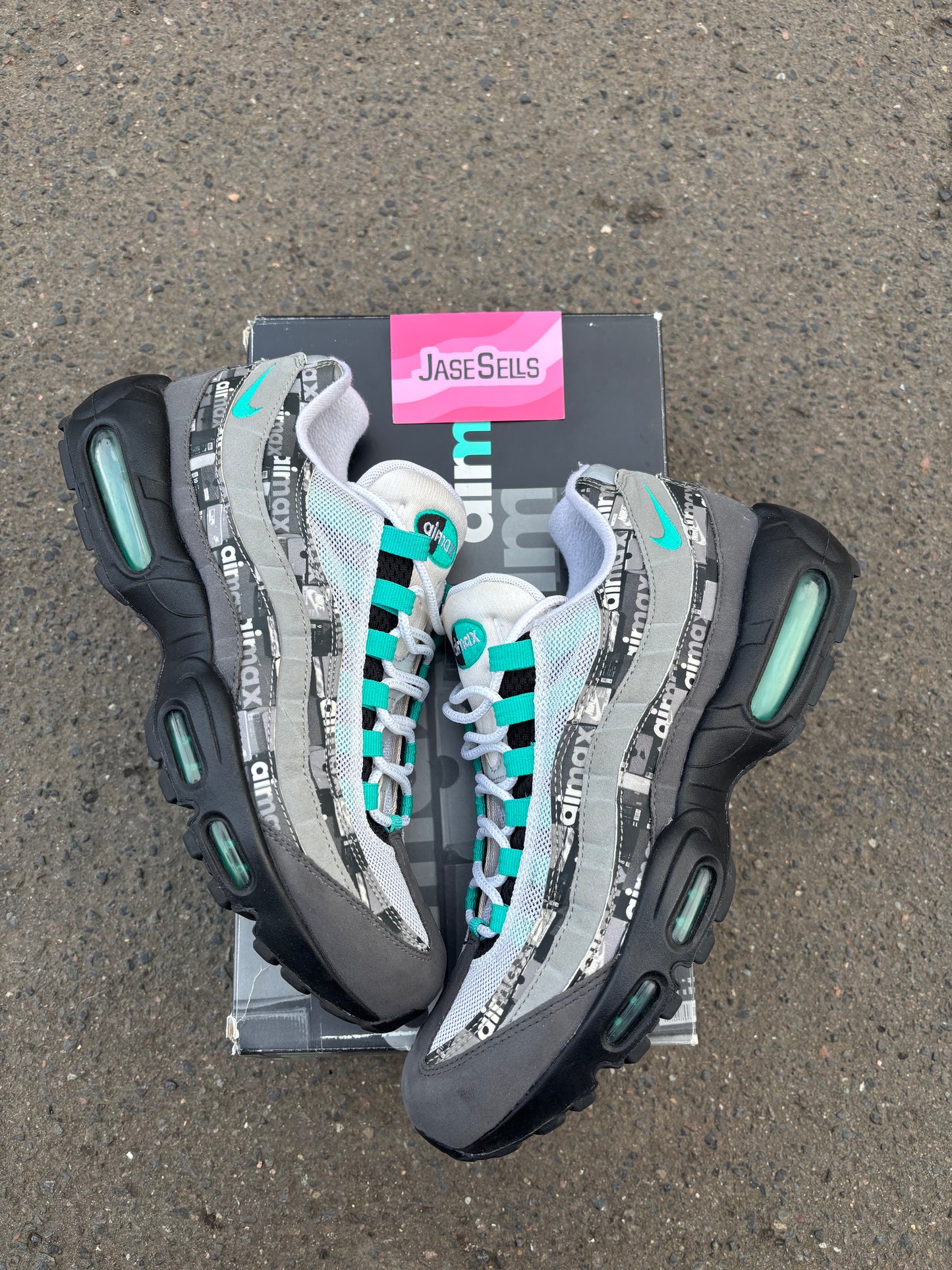 Nike Air Max 95/ATMOS 'We Love Nike Clear Jade' UK9