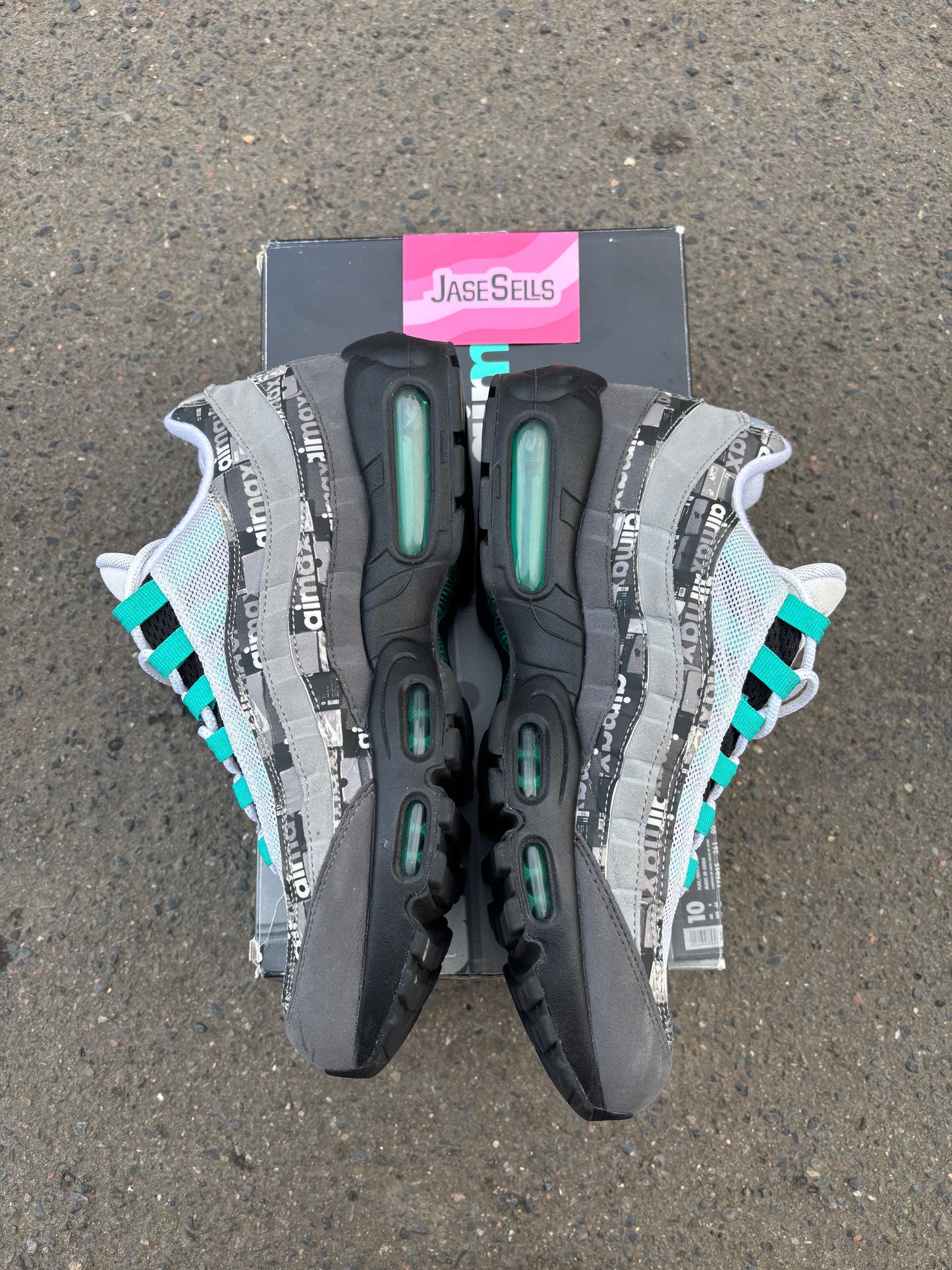 Nike Air Max 95/ATMOS 'We Love Nike Clear Jade' UK9