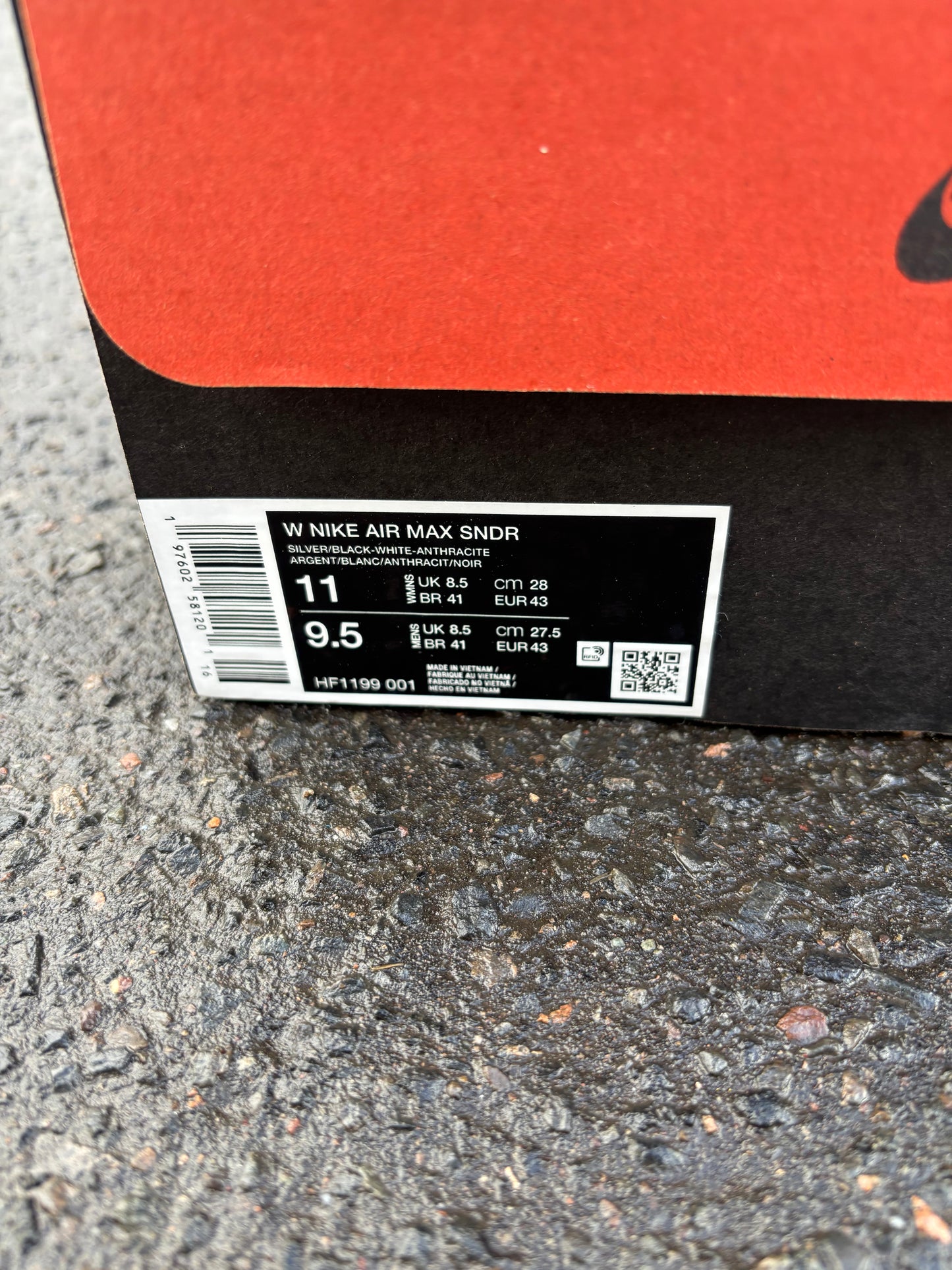 Nike Air Max SNDR '3M' UK8.5 BN