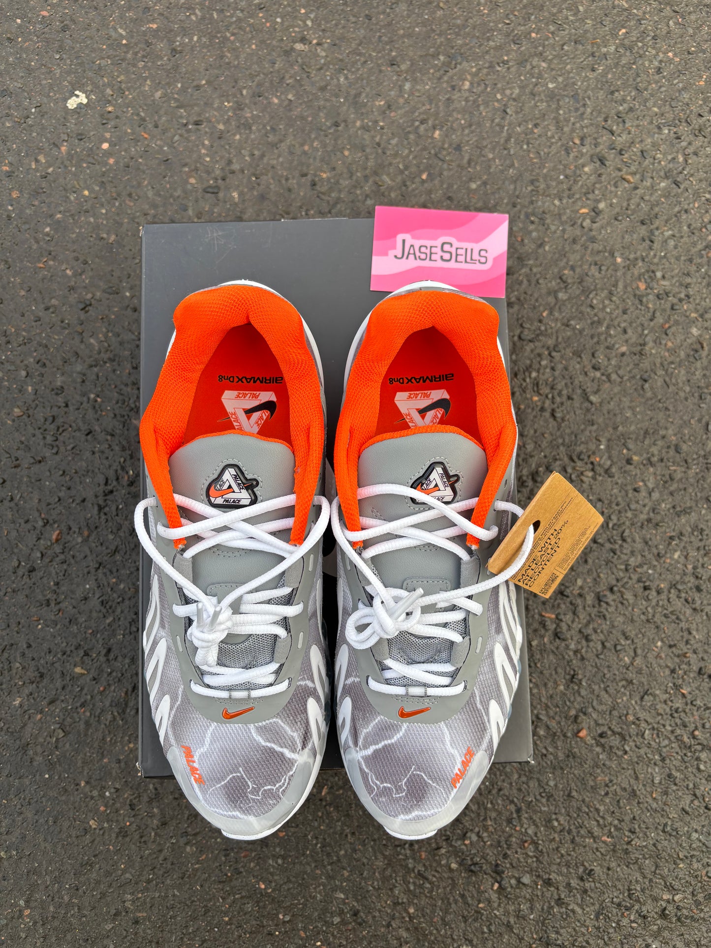 Nike Air Max DN8/ Palace 'Dusty Grey' UK8 (Website Exclusive)