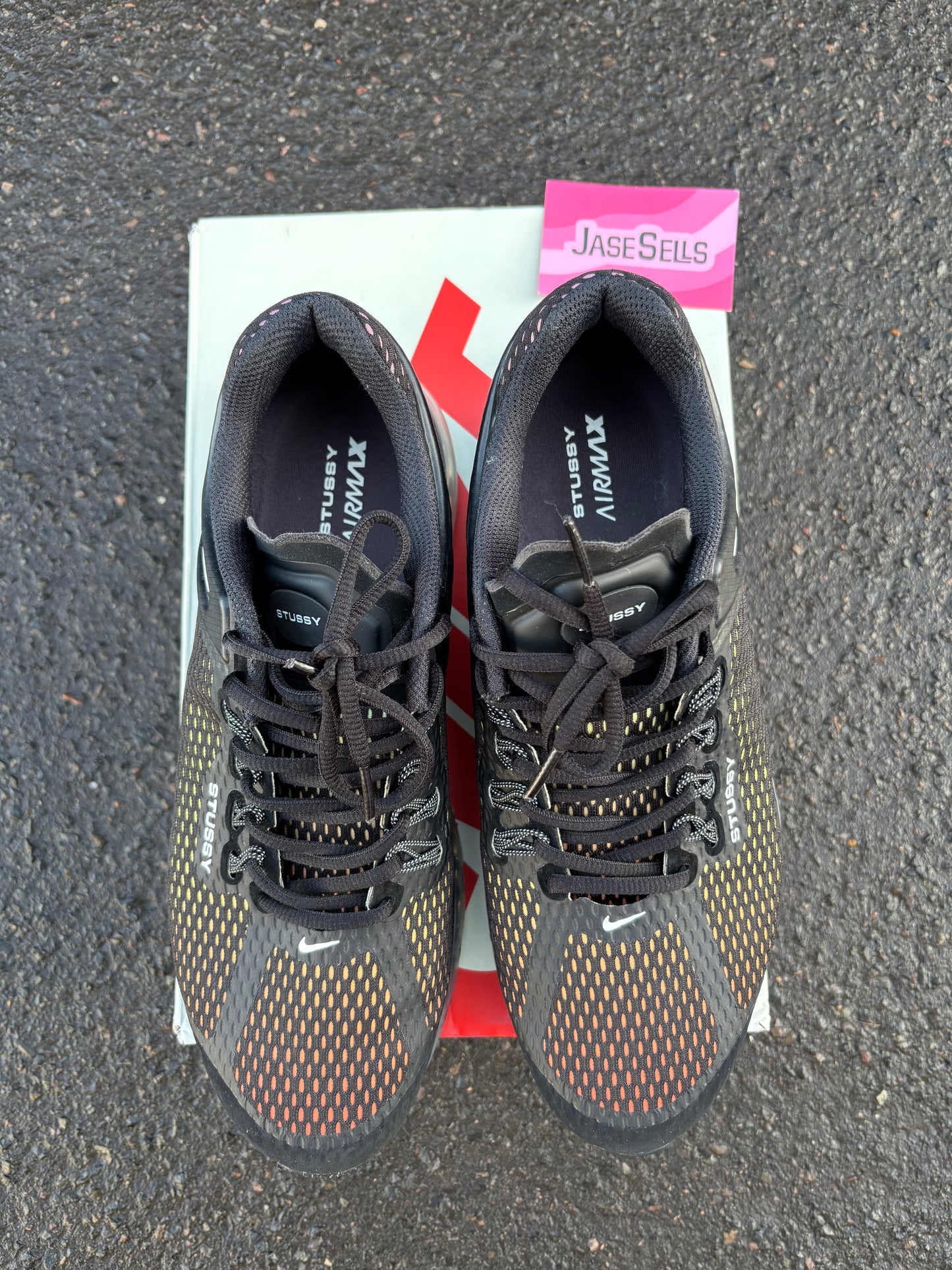 Nike Air Max 2013/Stussy 'Black' UK10.5