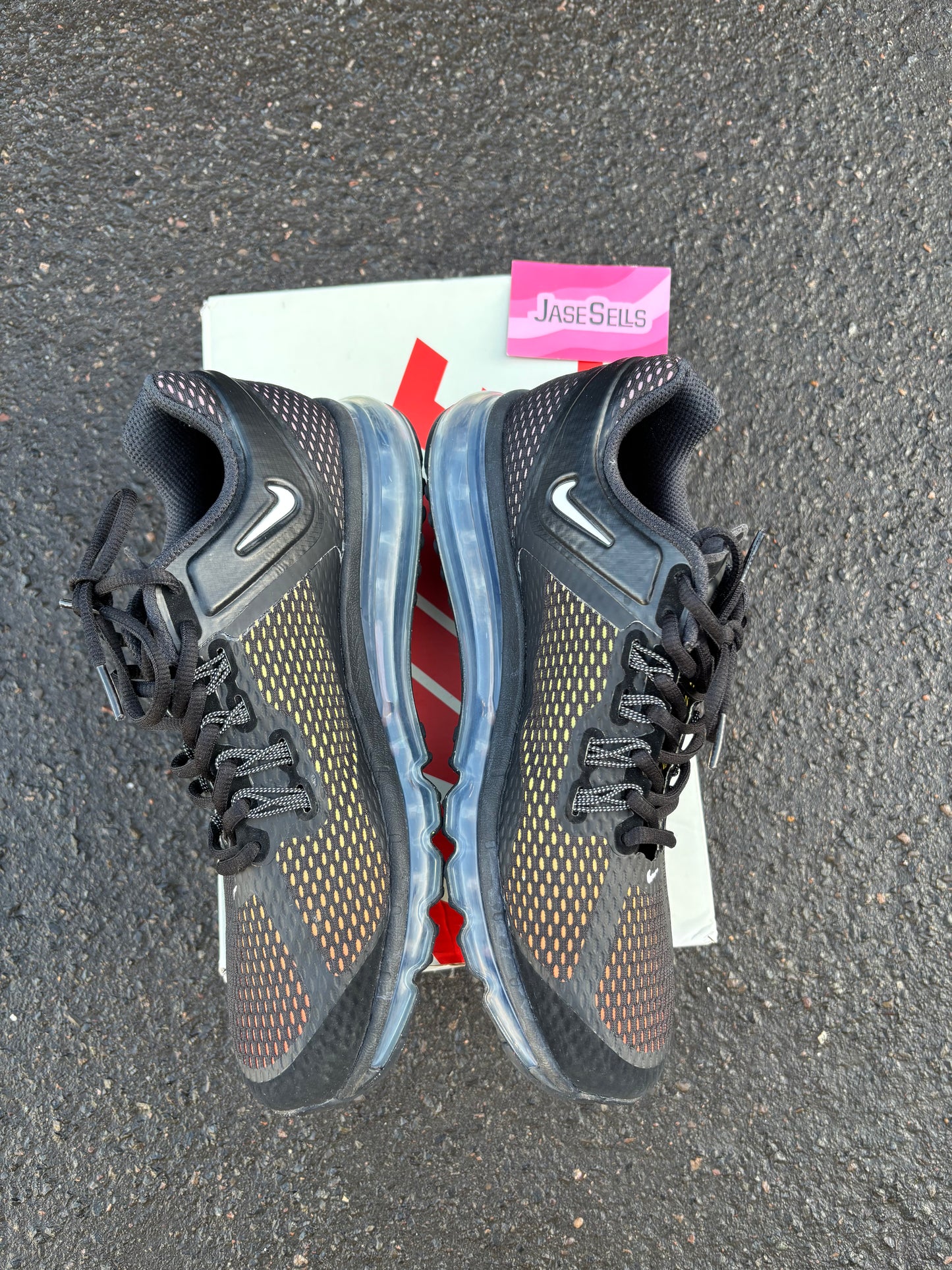 Nike Air Max 2013/Stussy 'Black' UK10.5