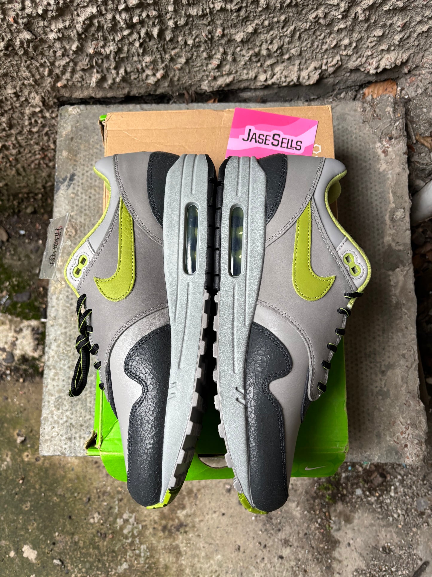 Nike Air Max 1/HUF 'Pear Green' UK9.5 BN
