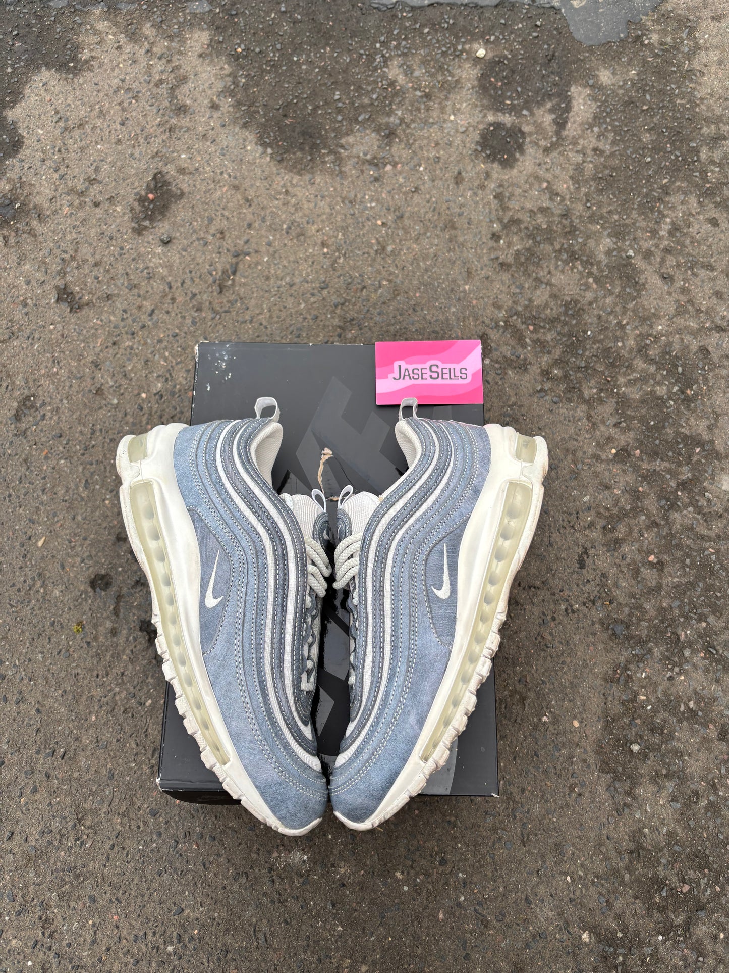 Nike Air Max 97/CDG 'Glacier Grey' UK7.5