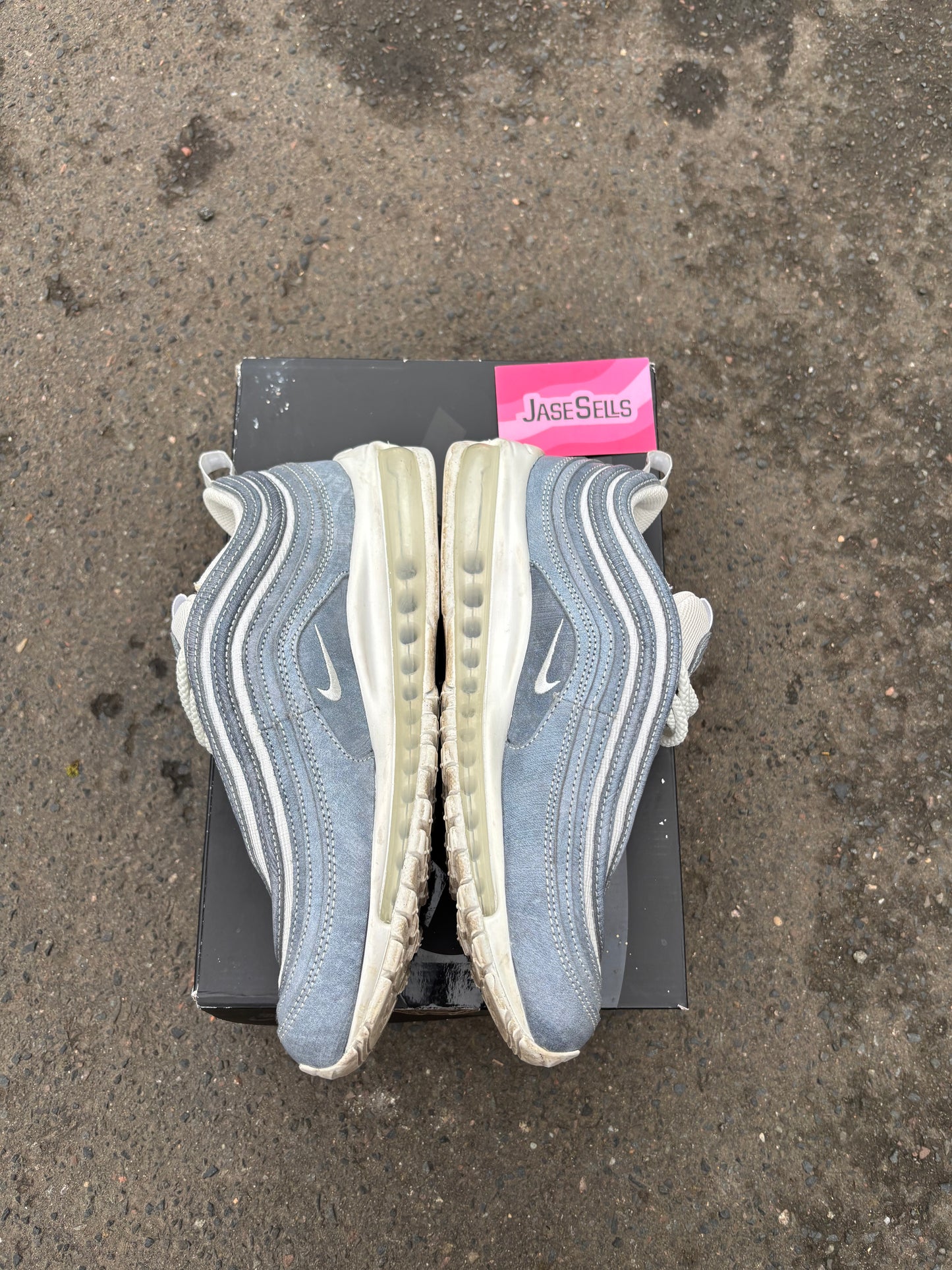 Nike Air Max 97/CDG 'Glacier Grey' UK7.5