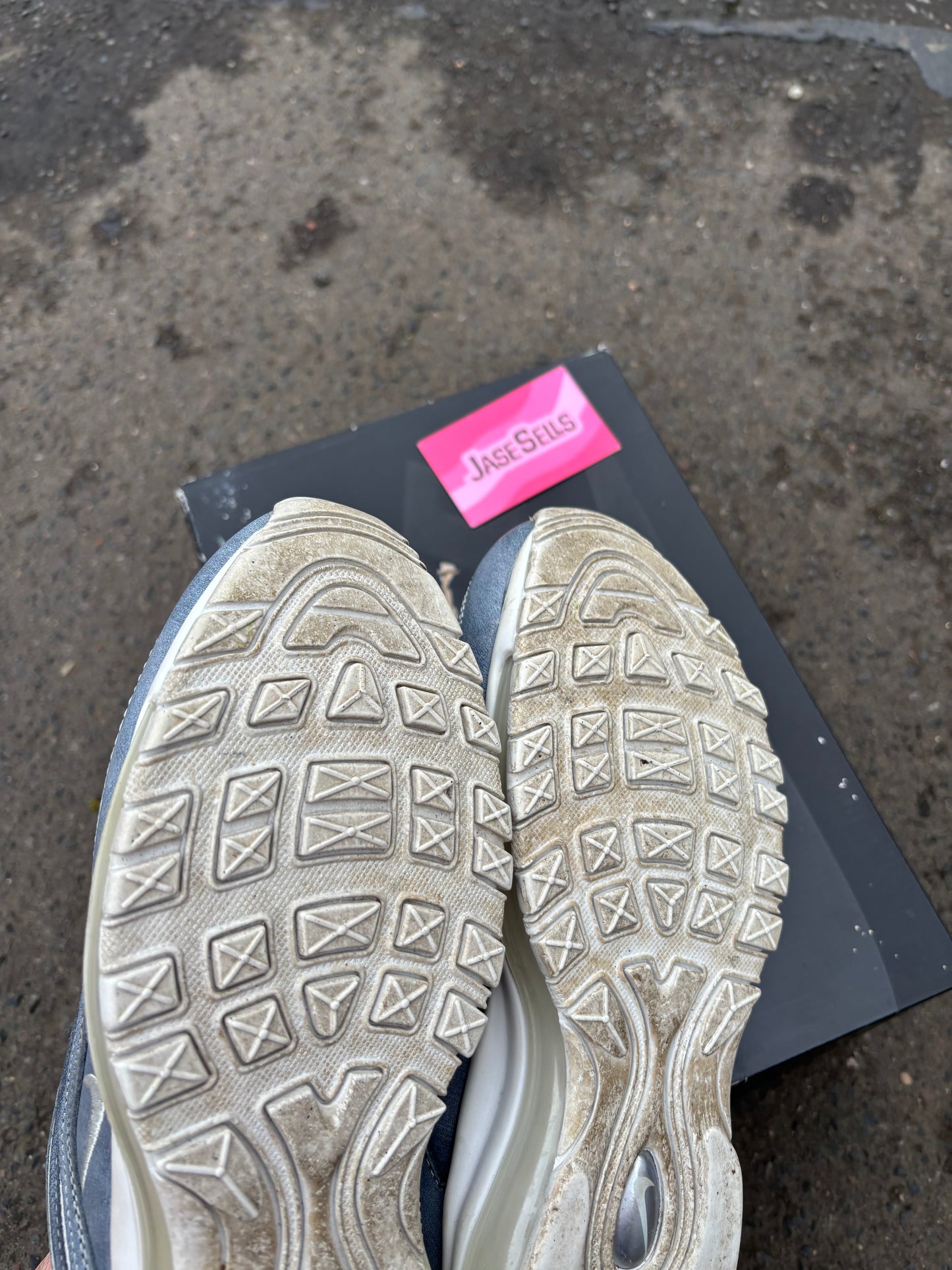 Nike Air Max 97/CDG 'Glacier Grey' UK7.5