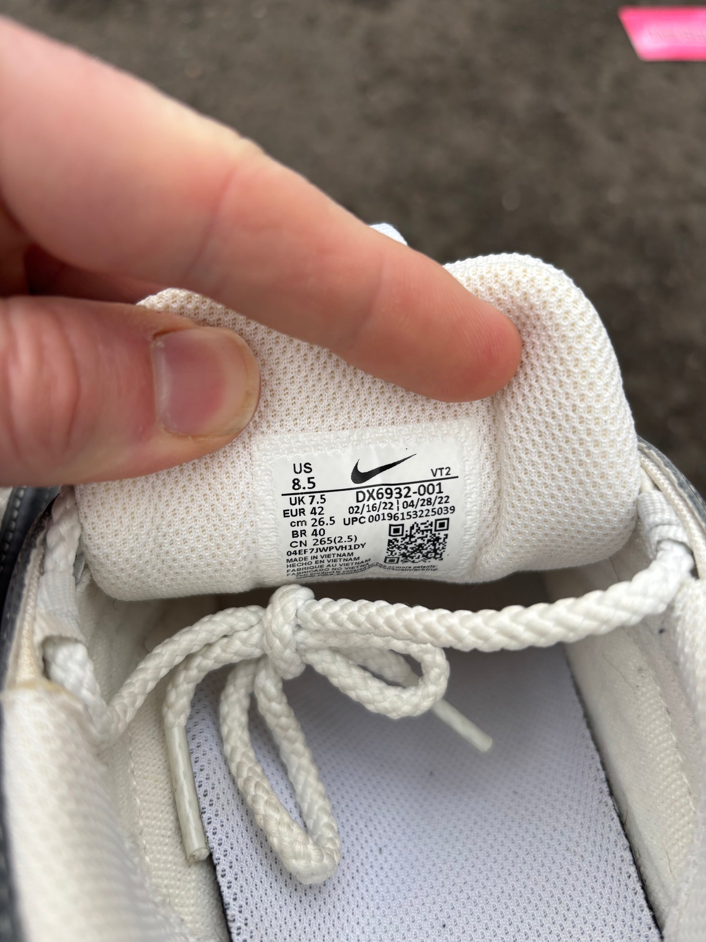 Nike Air Max 97/CDG 'Glacier Grey' UK7.5