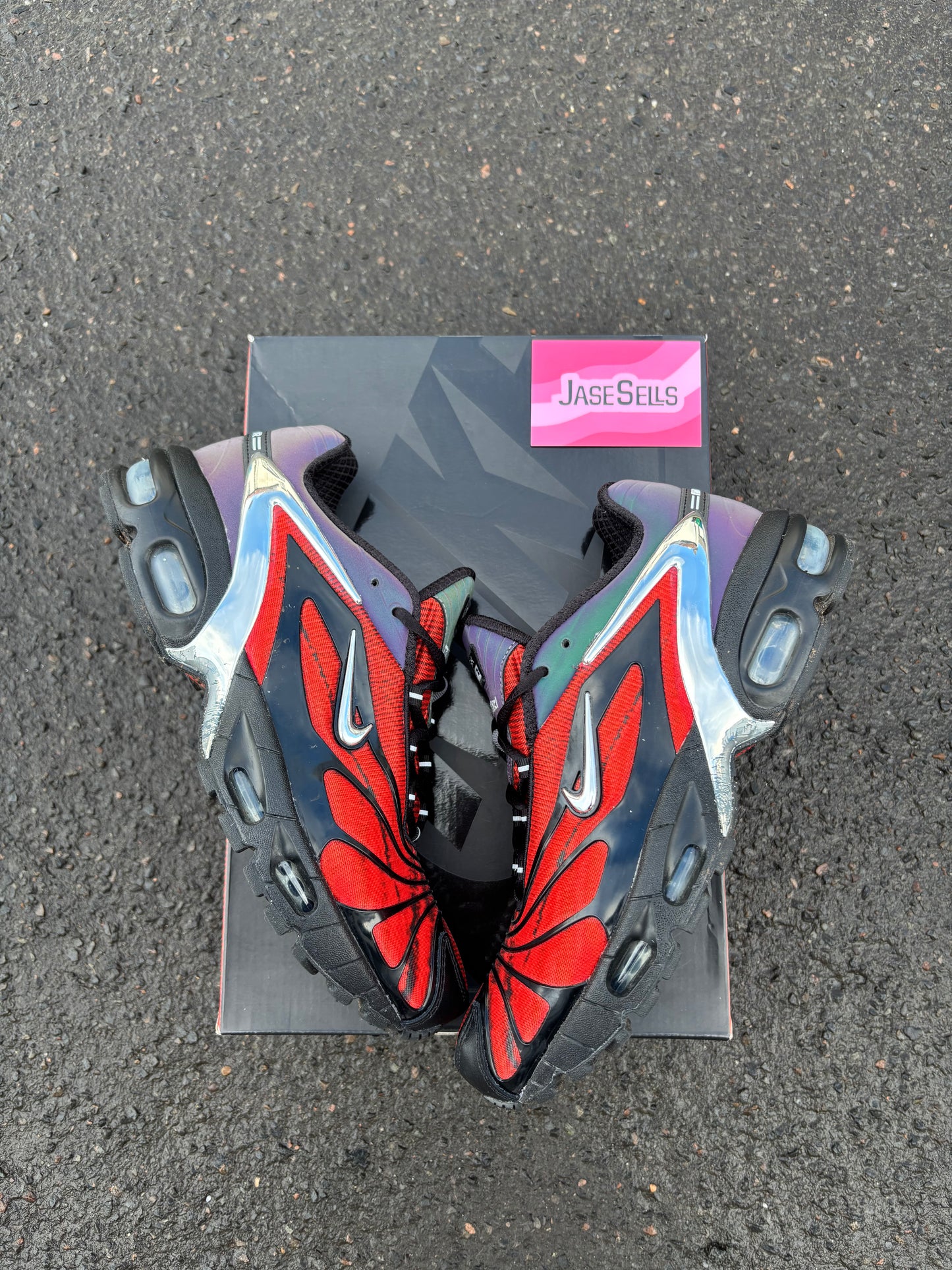 Nike Air Max Tailwind 5 'Skepta Bloody Chrome' UK7