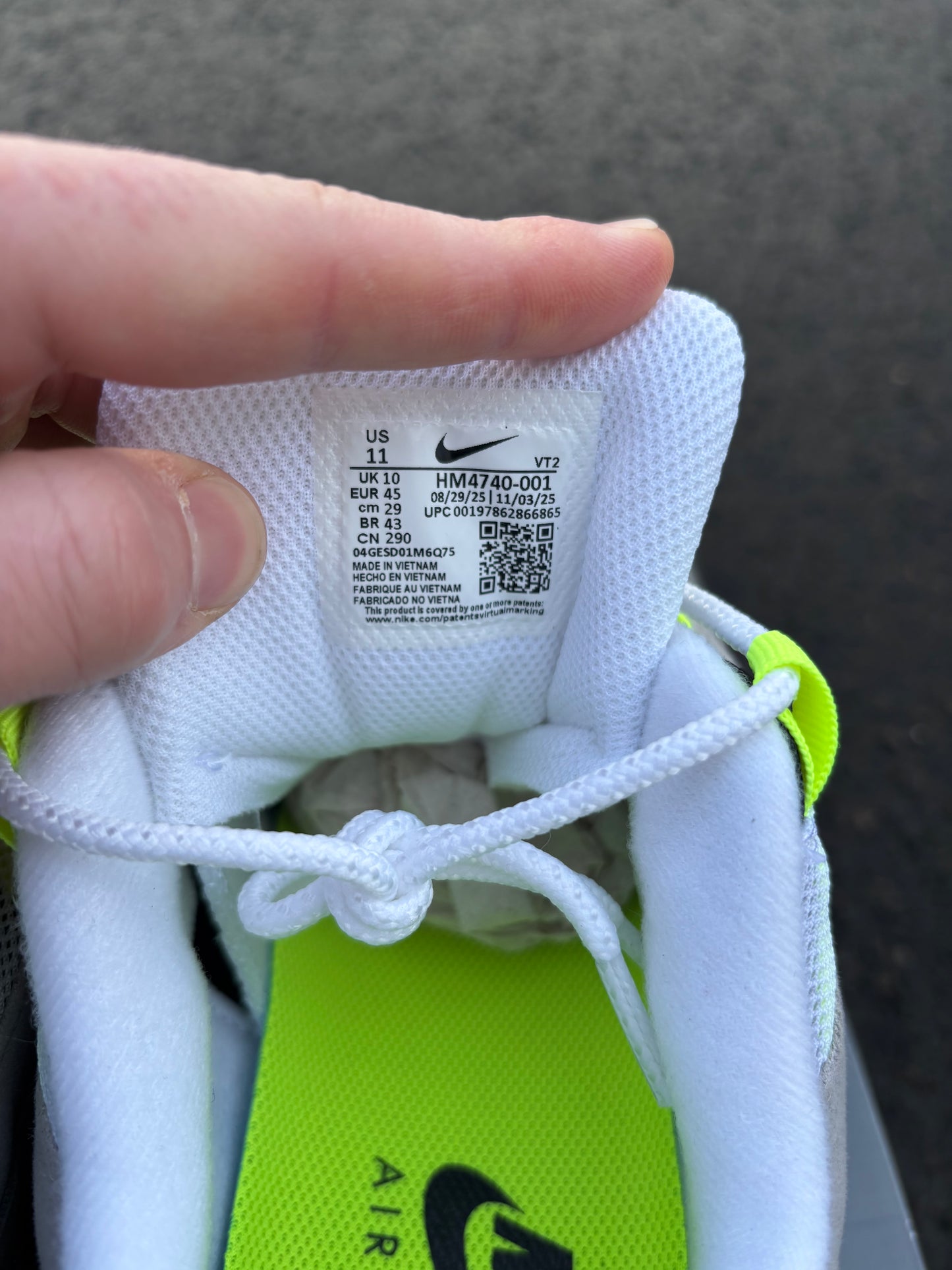 Nike Air Max 95 OG 'Neon' UK10 (2026) BN