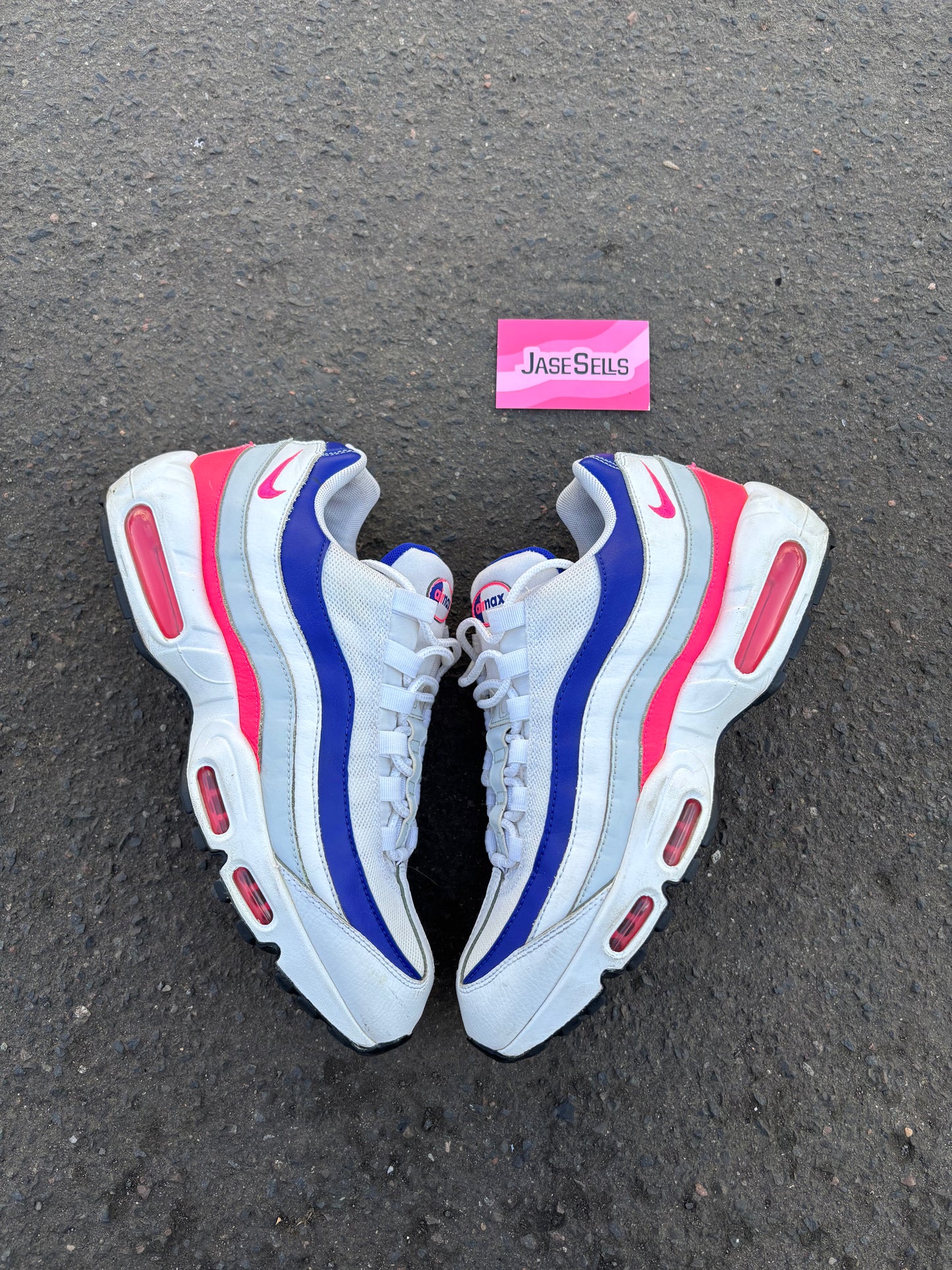 Nike Air Max 95 'White/Hyper Pink' UK9.5W