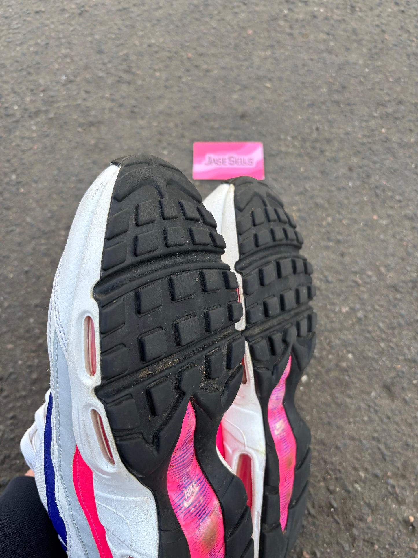 Nike Air Max 95 'White/Hyper Pink' UK9.5W