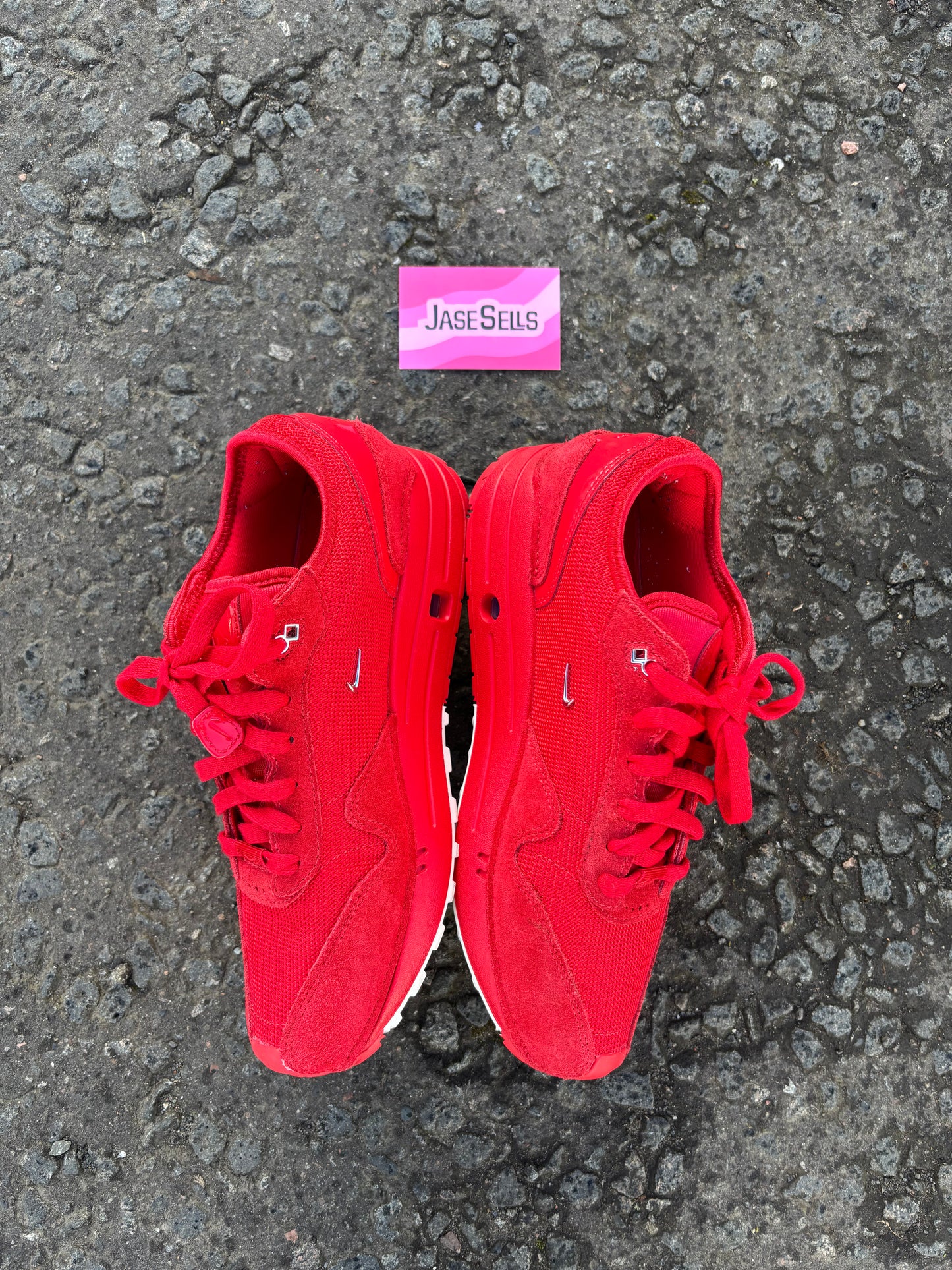 Nike Air Max 1/Jacquemus 'Mystic Red' UK8W