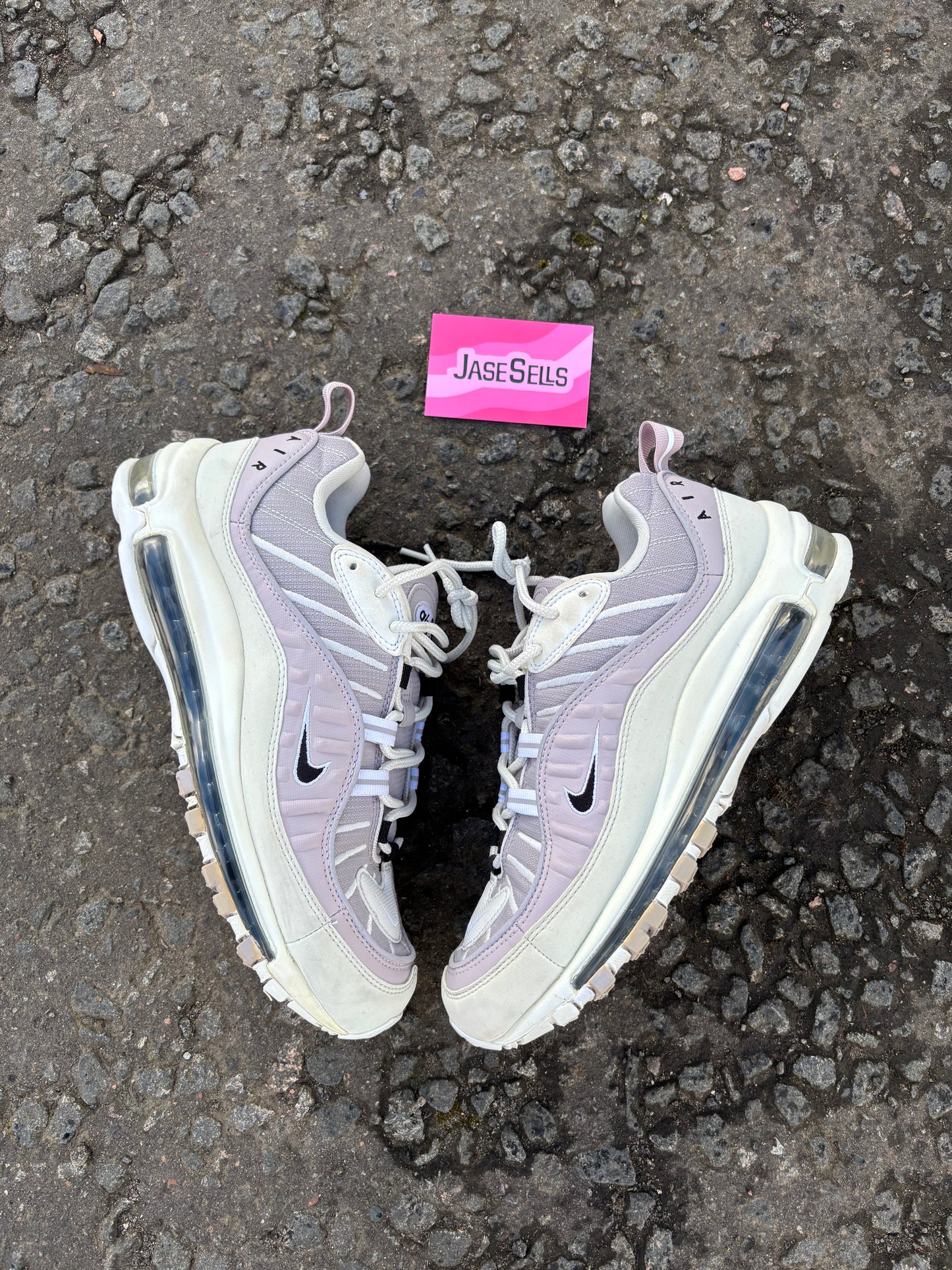 Nike Air Max 98 'Silver Lilac' UK7W
