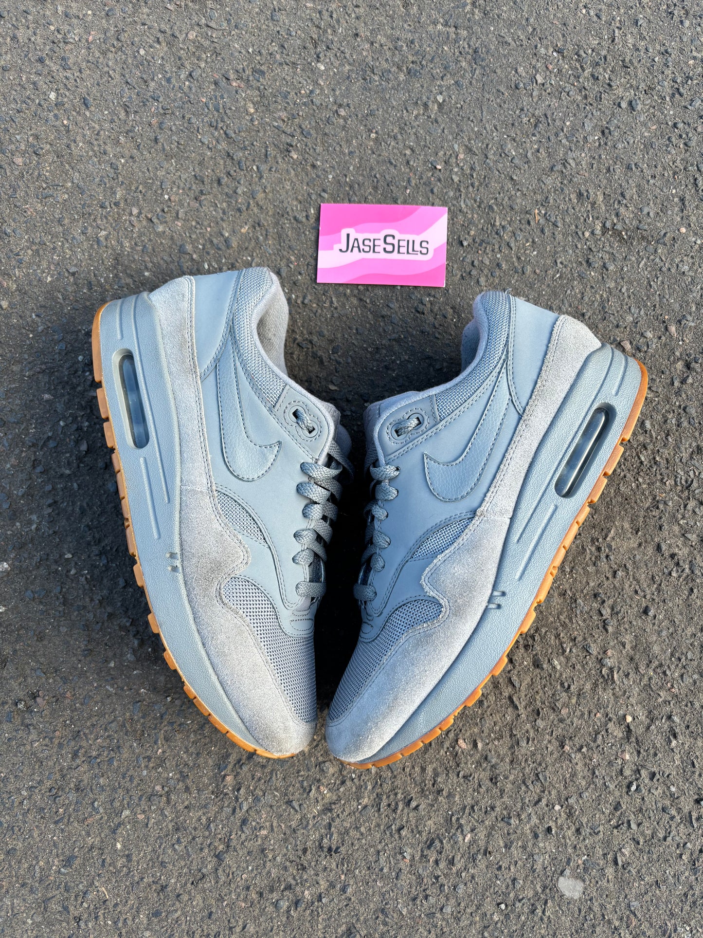 Nike Air Max 1 'Cool Grey/Gum' UK8