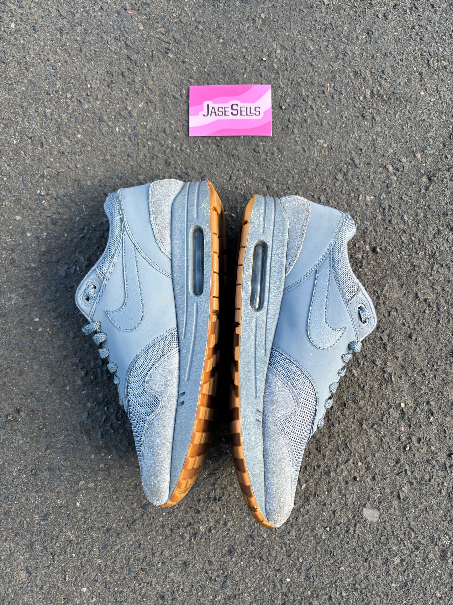 Nike Air Max 1 'Cool Grey/Gum' UK8