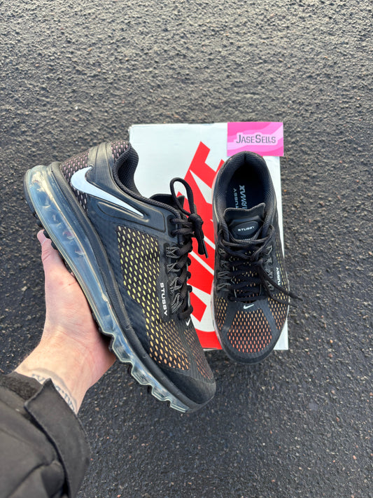 Nike Air Max 2013/Stussy 'Black' UK7