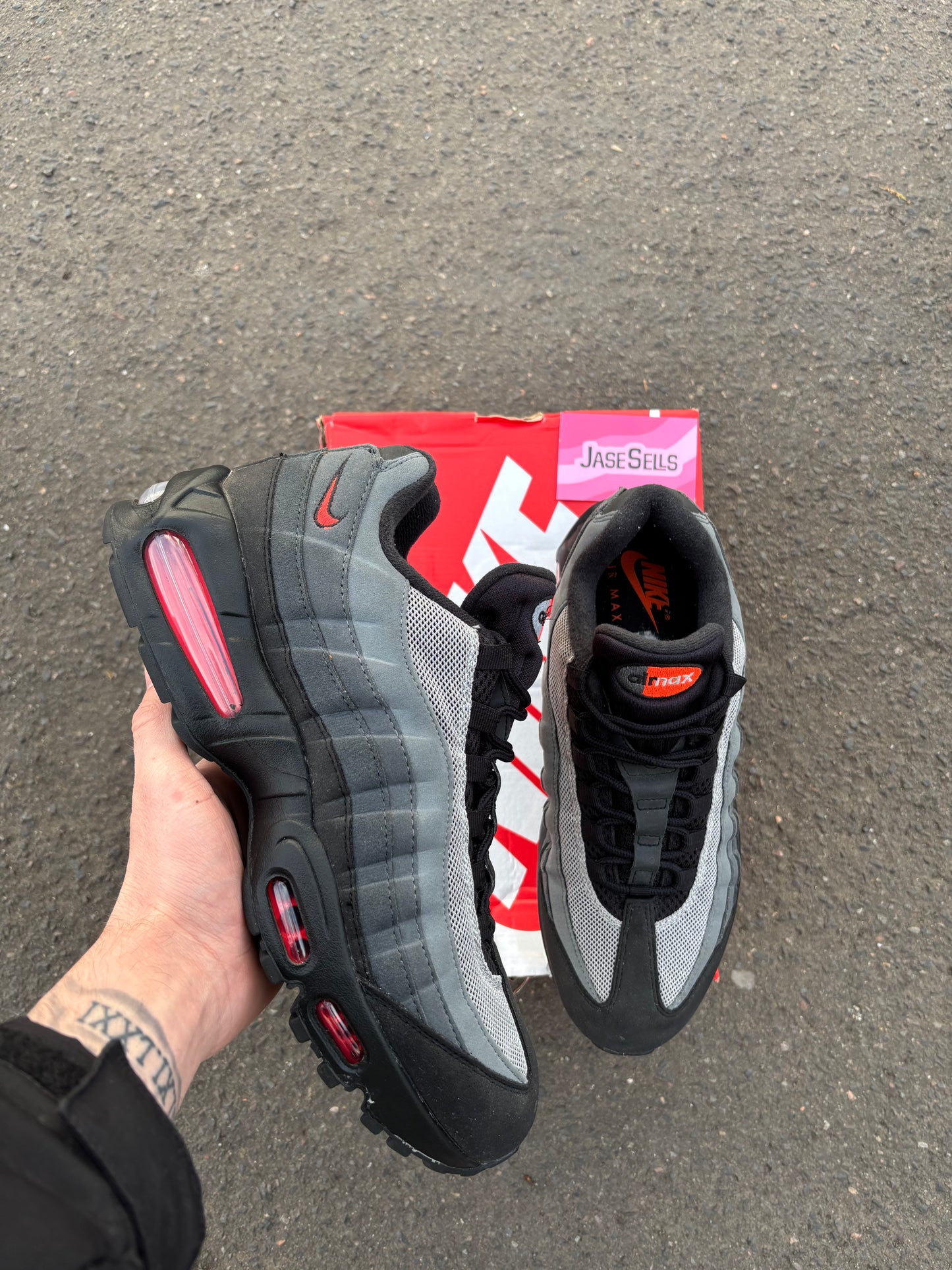 Nike Air Max 95 'Bright Crimson' UK9.5