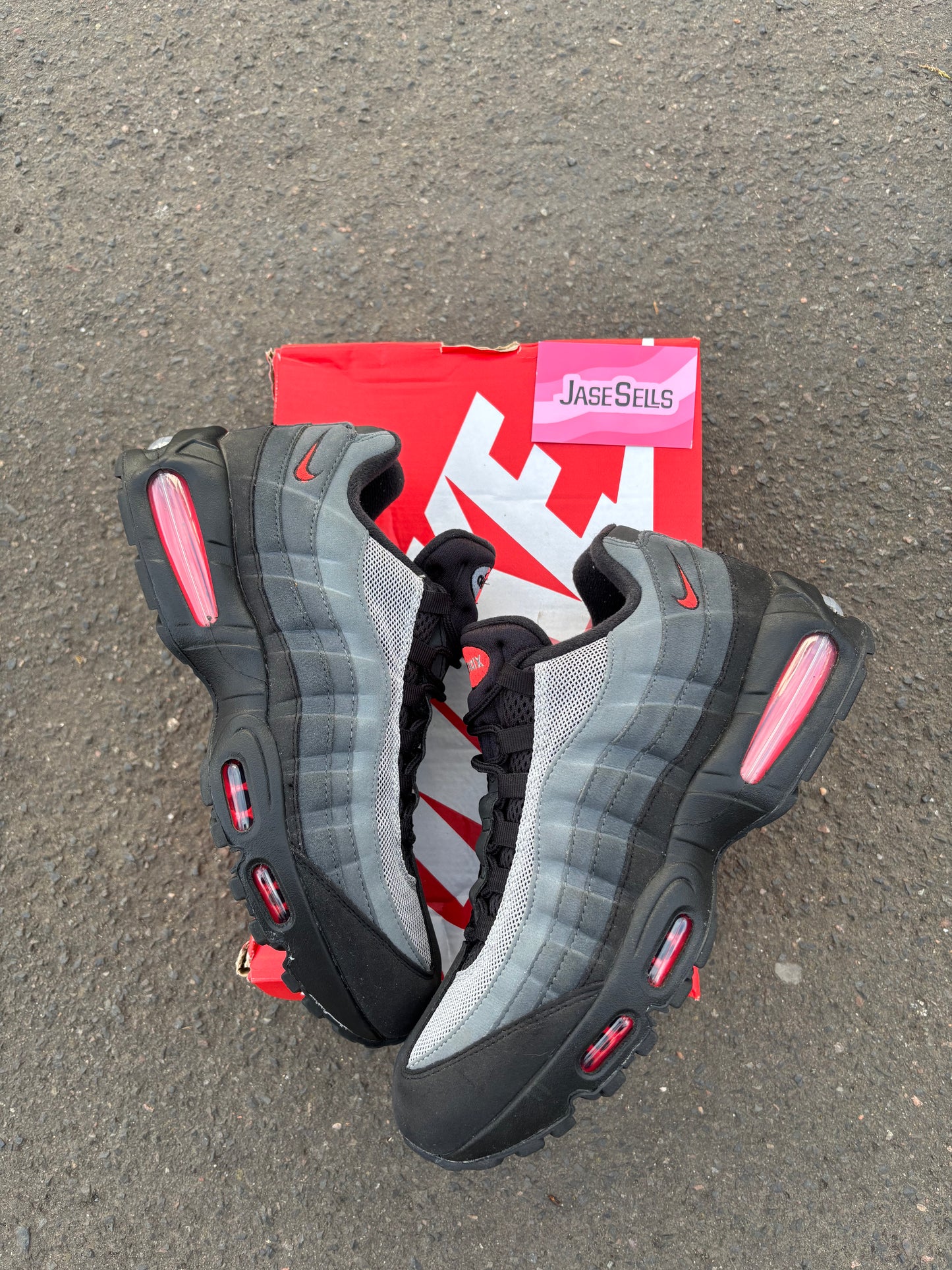 Nike Air Max 95 'Bright Crimson' UK9.5