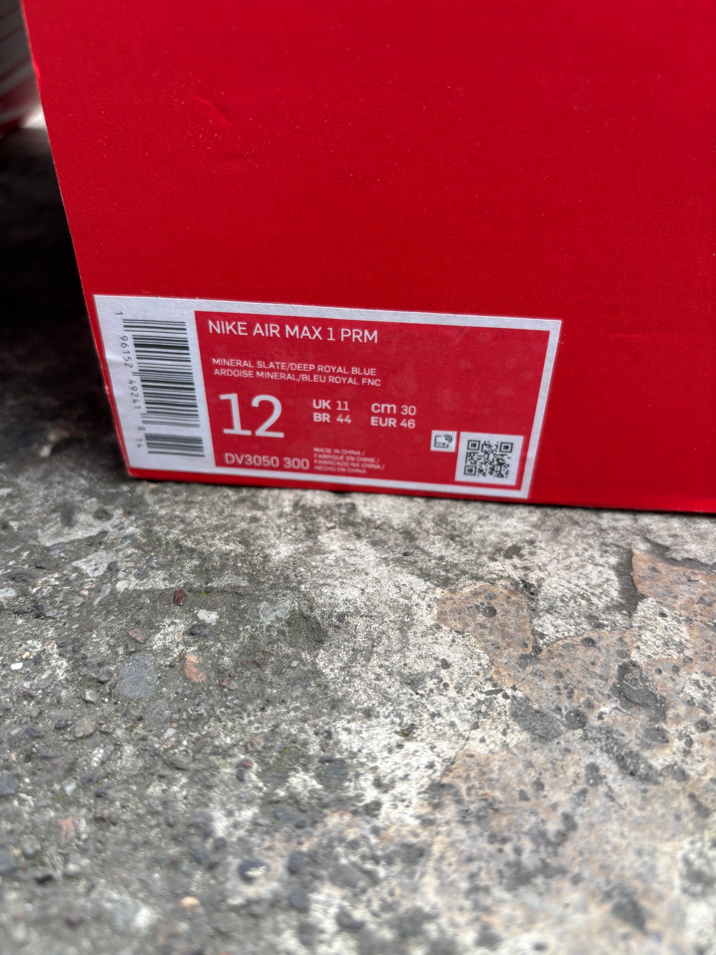 Nike Air Max 1 'Dirty Denim' UK11