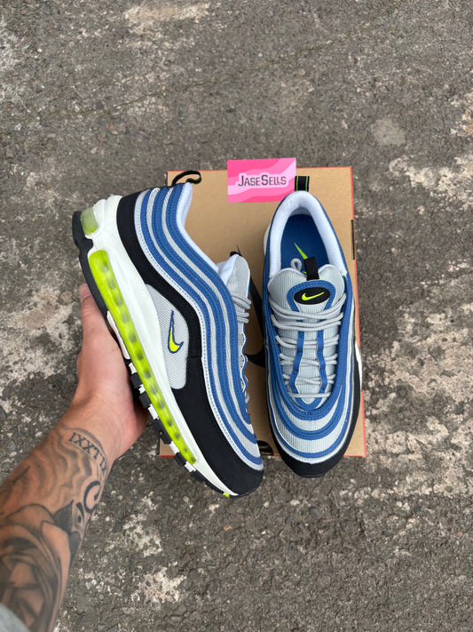 Nike Air Max 97 'Atlantic Blue/Voltage Yellow' UK9 (wmns 11.5)