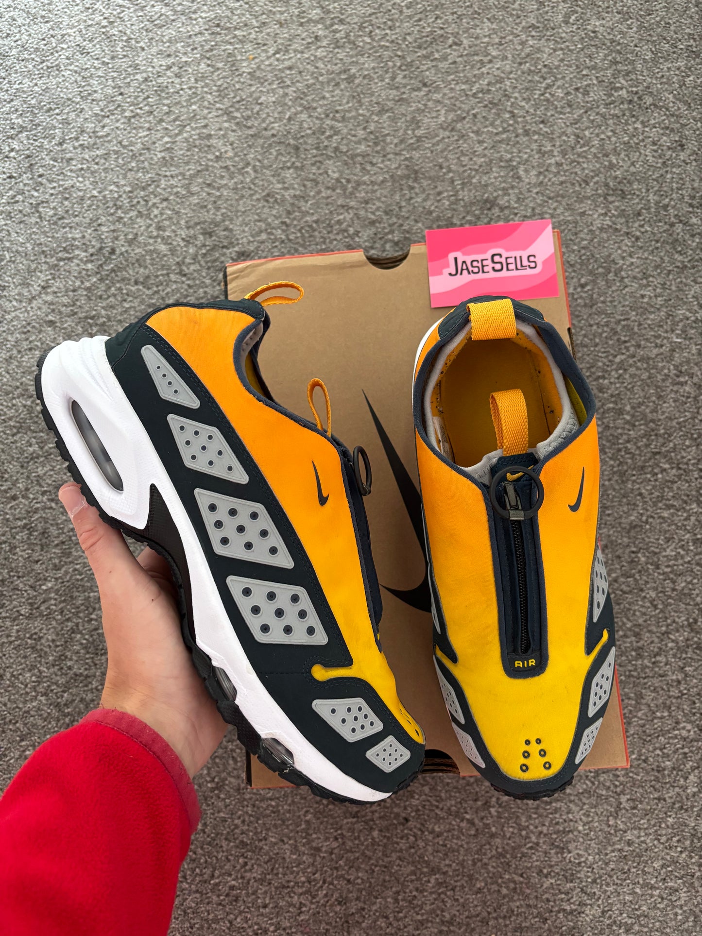Nike Air Max Sunder 'Canyon Gold/Deep Ocean' UK7.5
