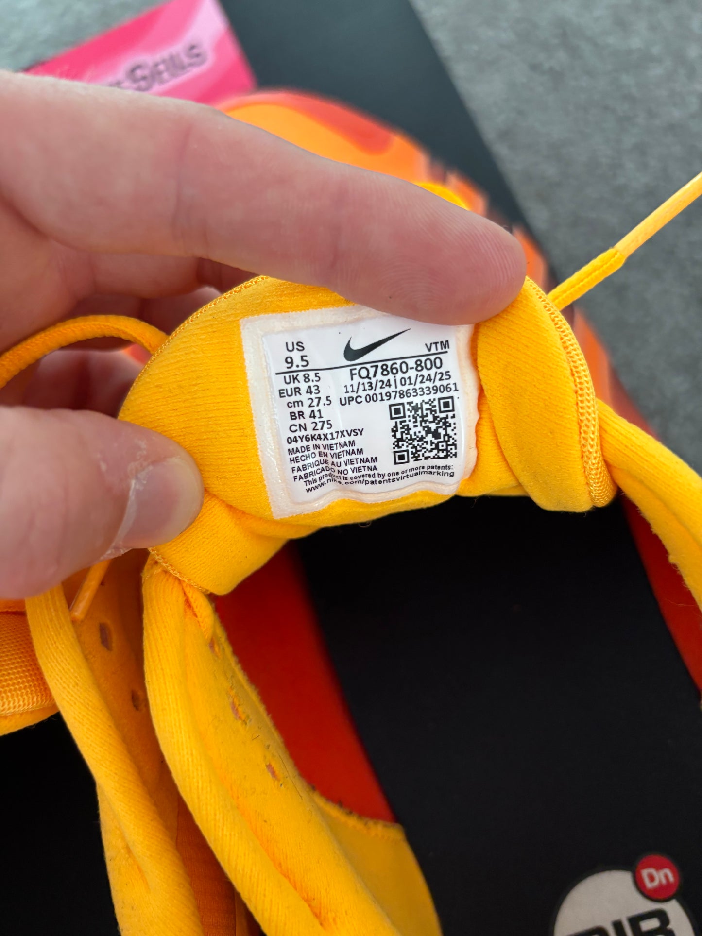 Nike Air Max Dn8 'Laser Orange Black' UK8.5