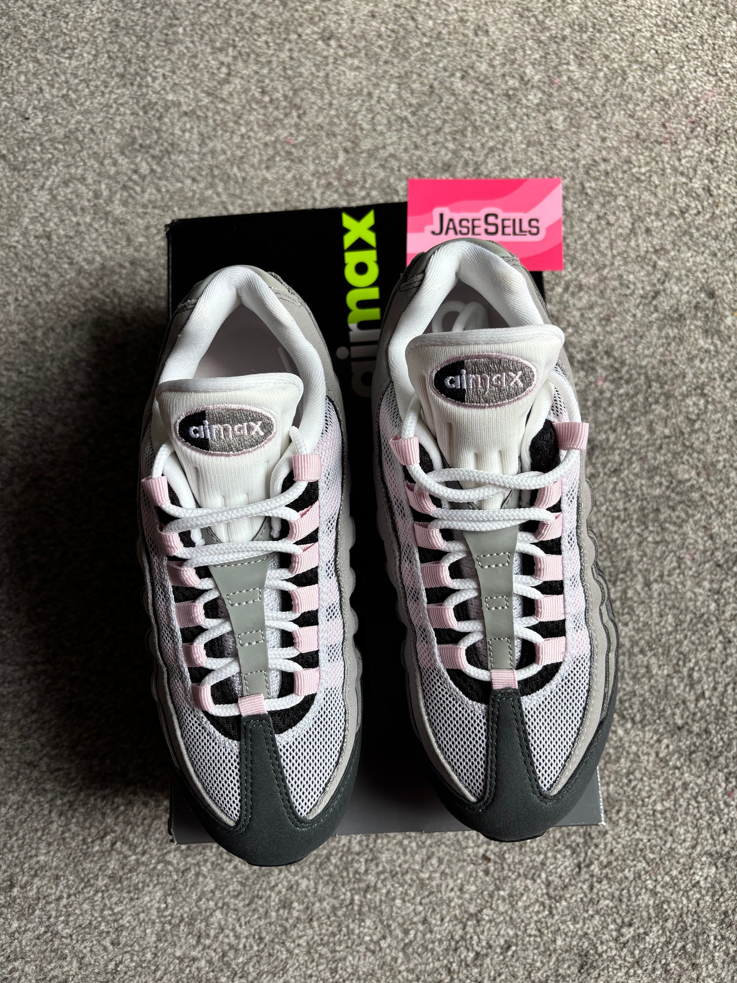 Nike Air Max 95 OG Big Bubble 'Pink Foam' (2025) UK4 BN