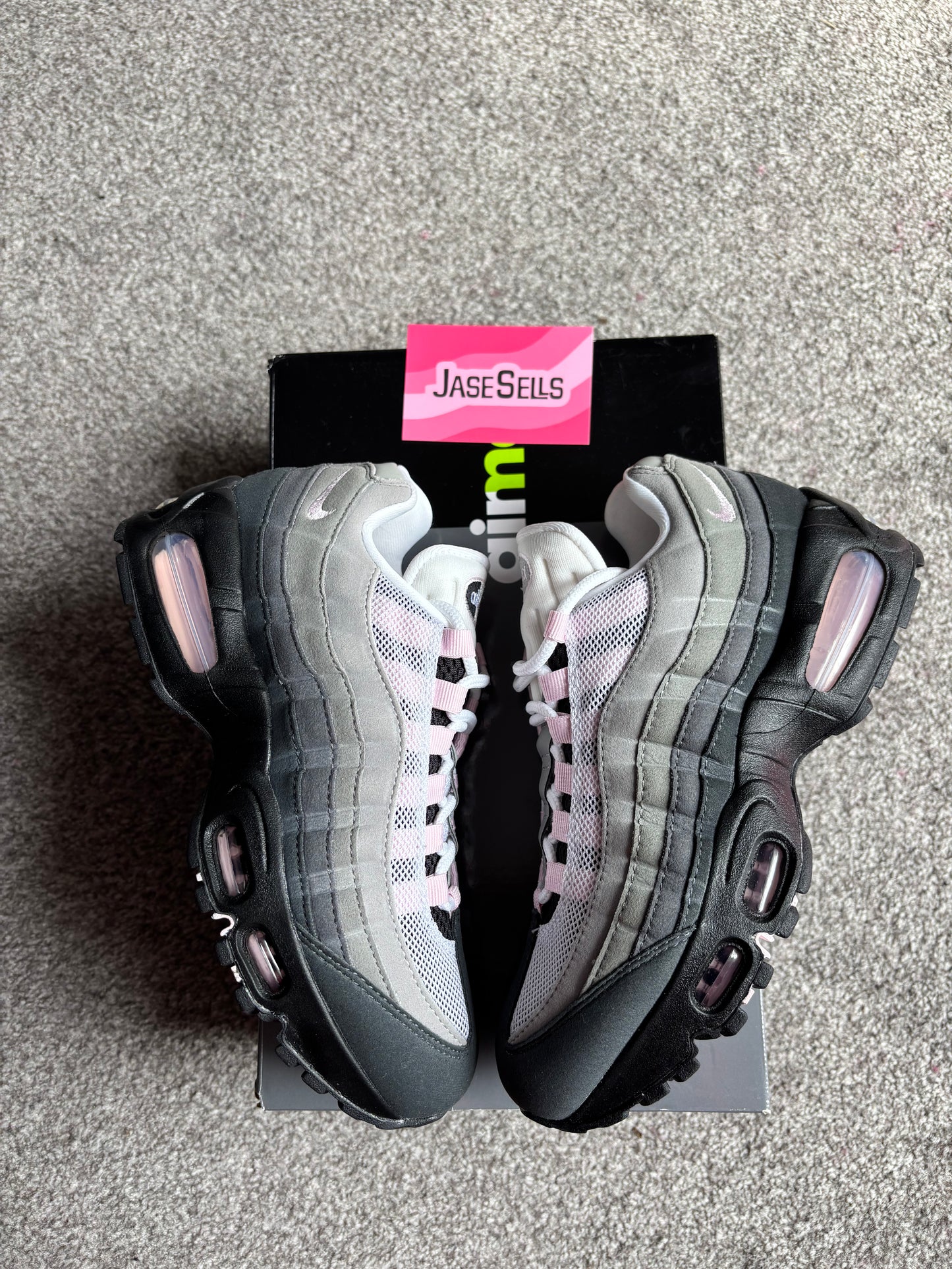 Nike Air Max 95 OG Big Bubble 'Pink Foam' (2025) UK4 BN