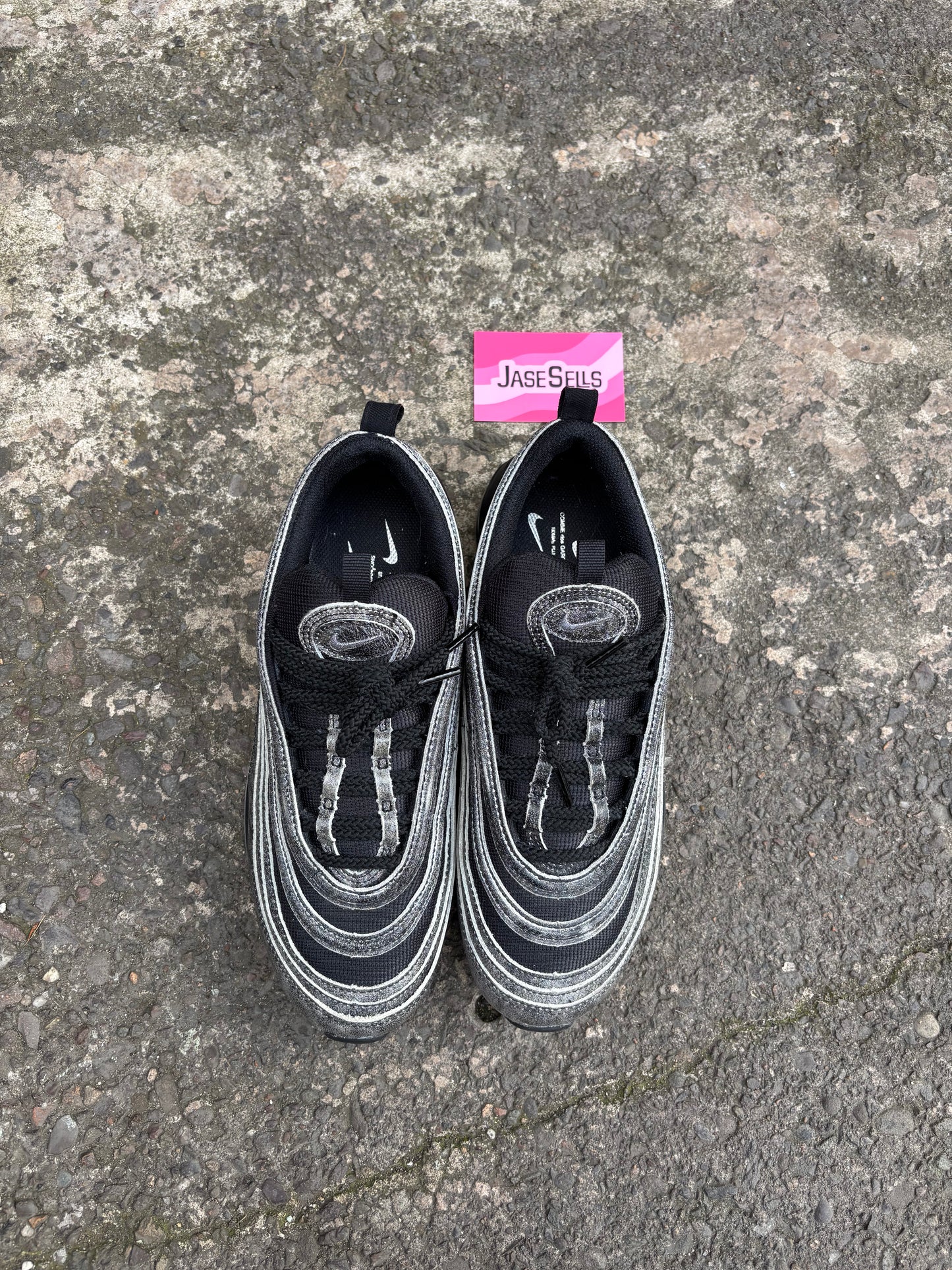Nike Air Max 97 CDG 'Black' UK7