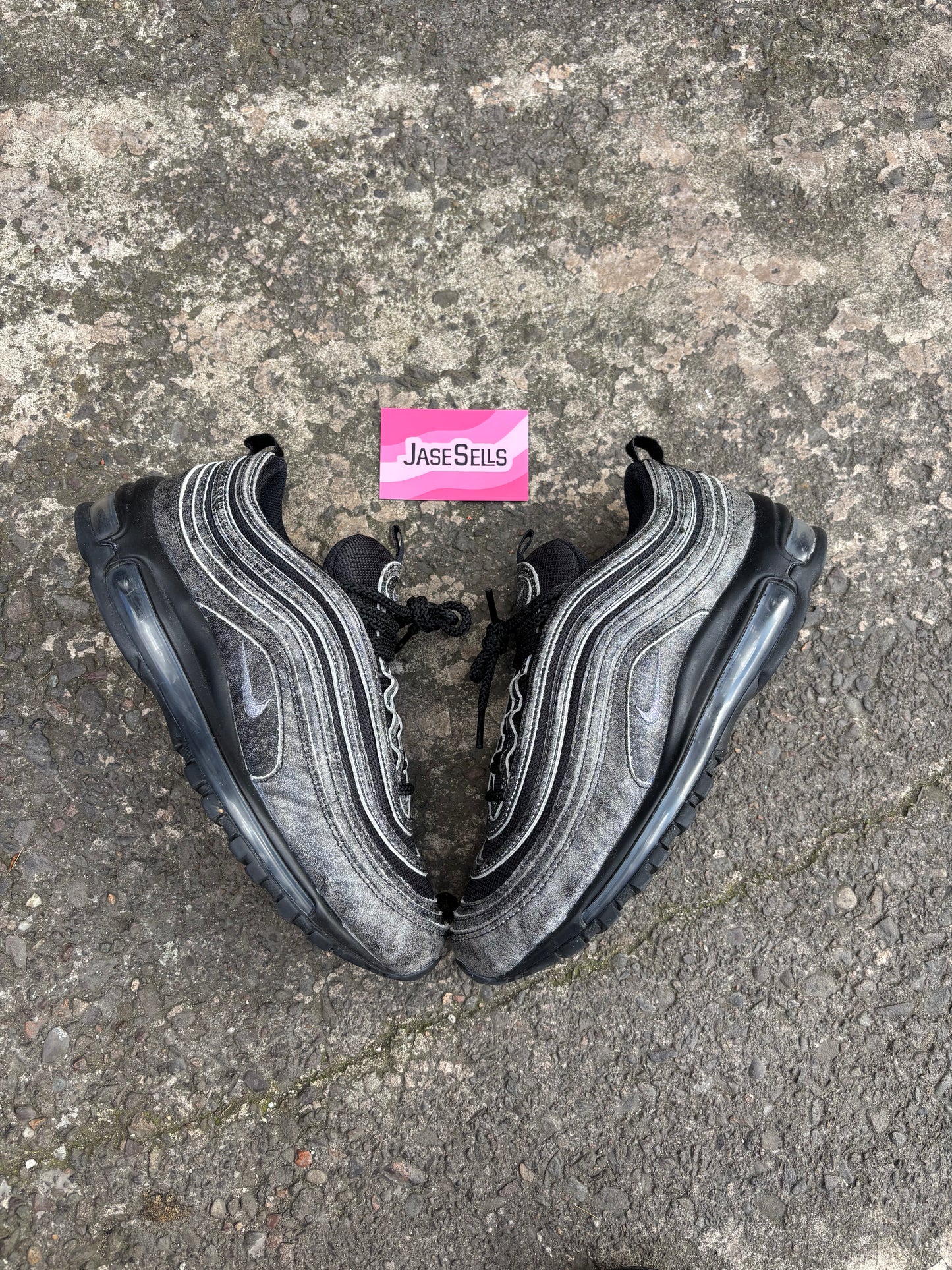 Nike Air Max 97 CDG 'Black' UK7