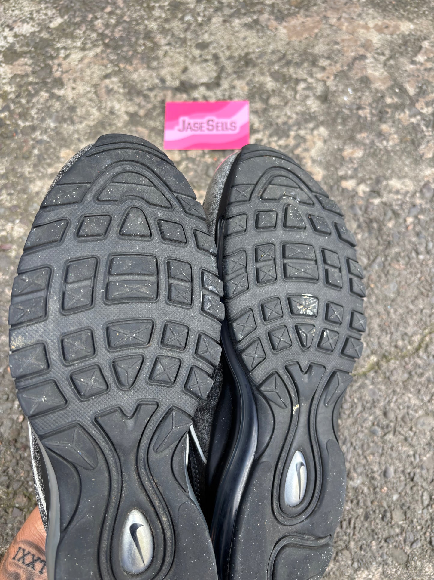 Nike Air Max 97 CDG 'Black' UK7
